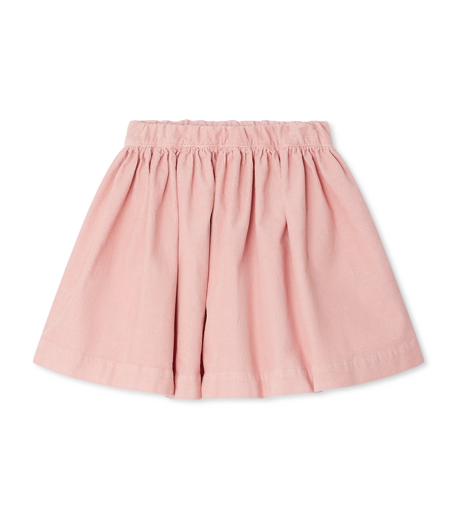 Stretch Cotton Corduroy Suzon Skirt (4-8 Years) BUVARD Image 1