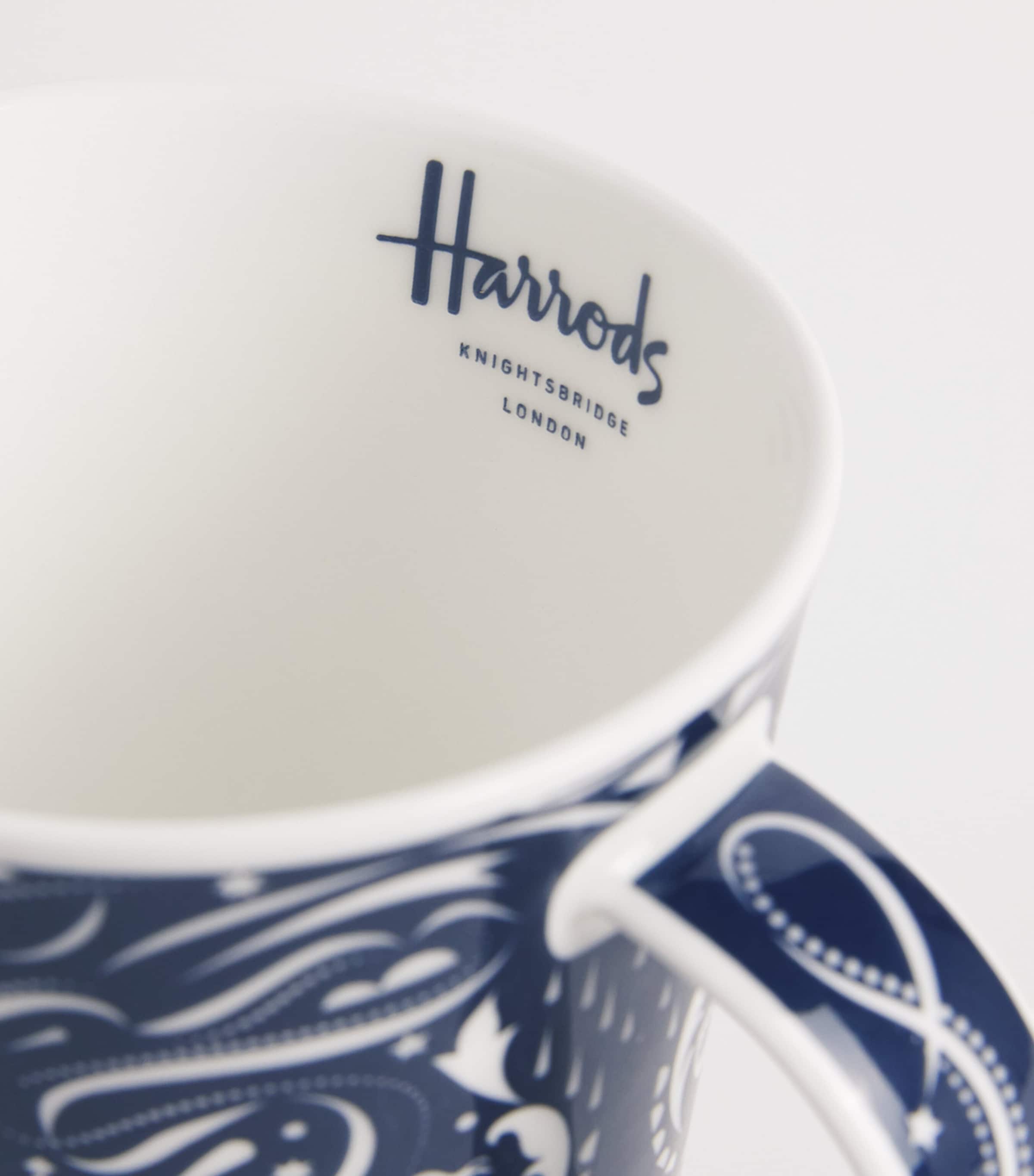 Knights of Brompton Road Mug BLUE Image 3