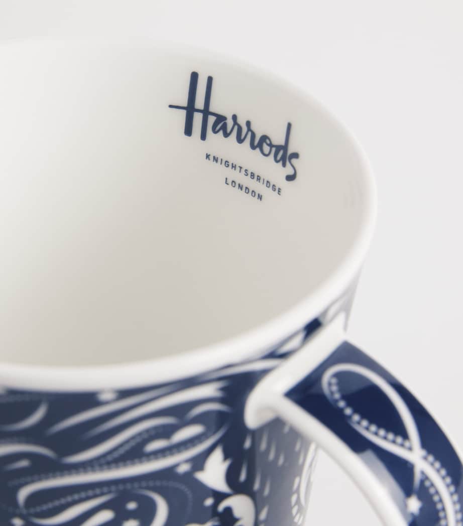 Knights of Brompton Road Mug BLUE Image 3