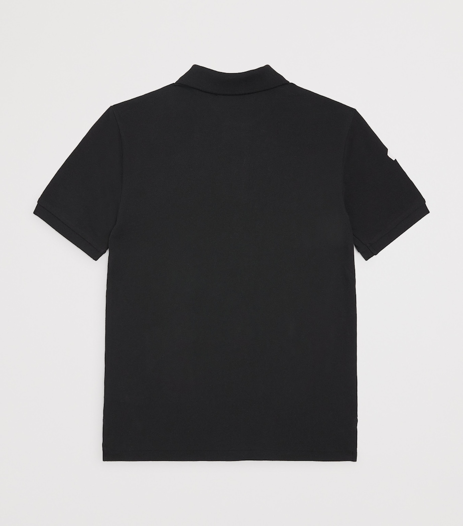 Ralph Lauren Kids Slim-Fit Polo Player Polo Shirt (6-14 Years) Polo Black/white Image 2