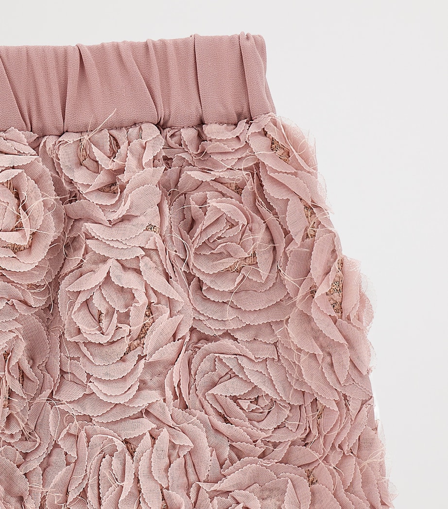 Tulle Flower Skirt (2-16 Years) ROSA FAIRYTALE Image 3