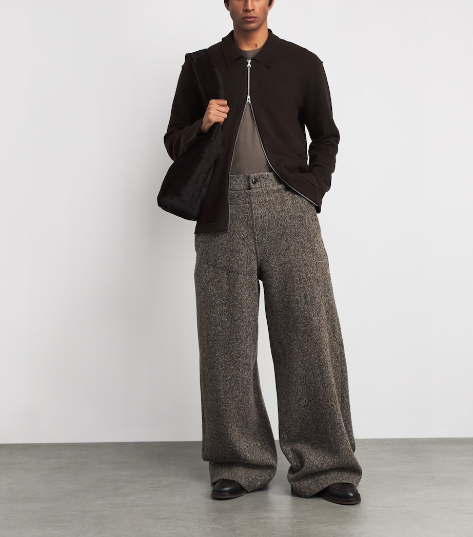 Wool Jonas Overshirt DUSKY PORT Image 2