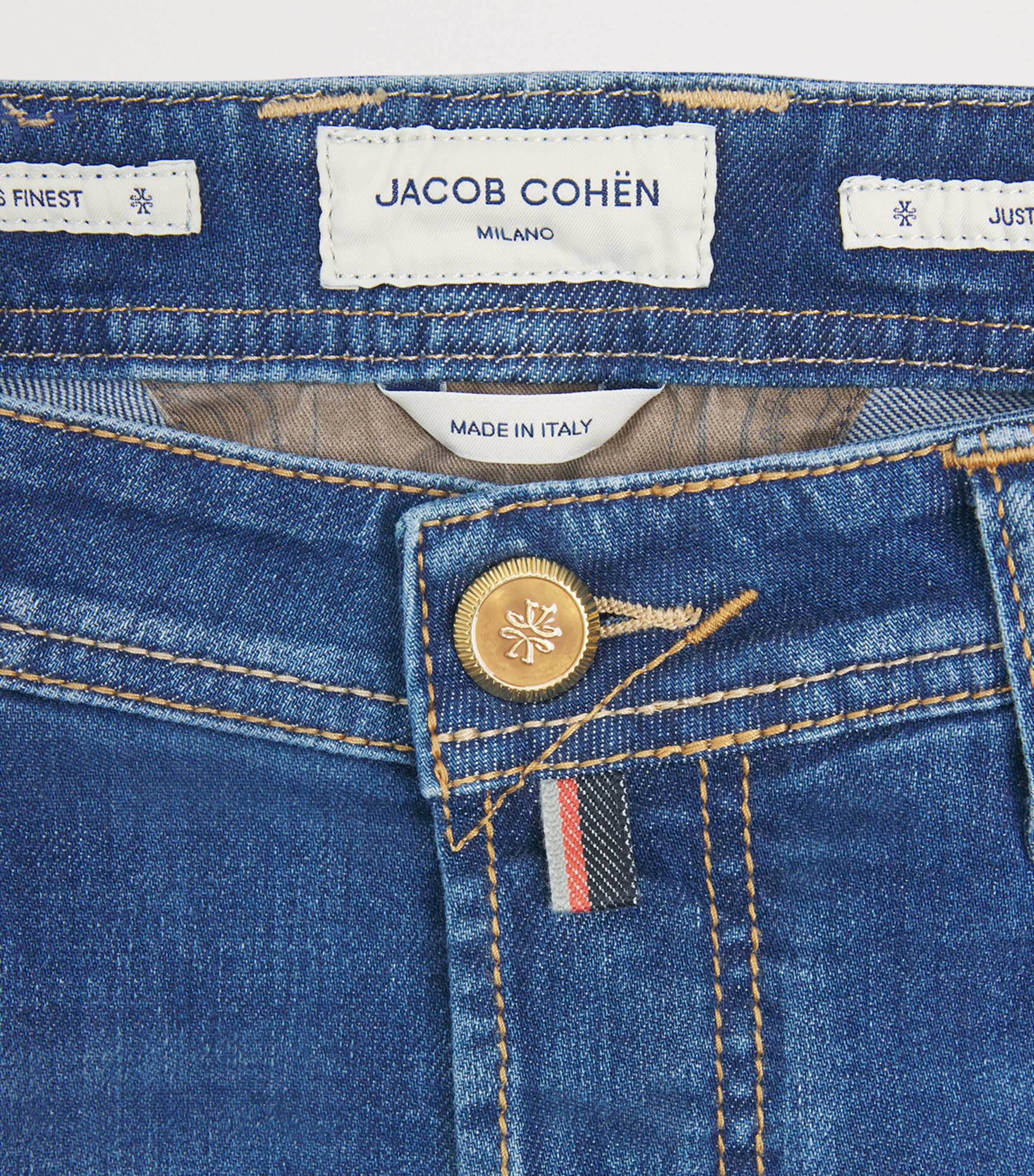 JACOB COHËN Mens Pony Hair-Patch Nick Slim Jeans Image 5