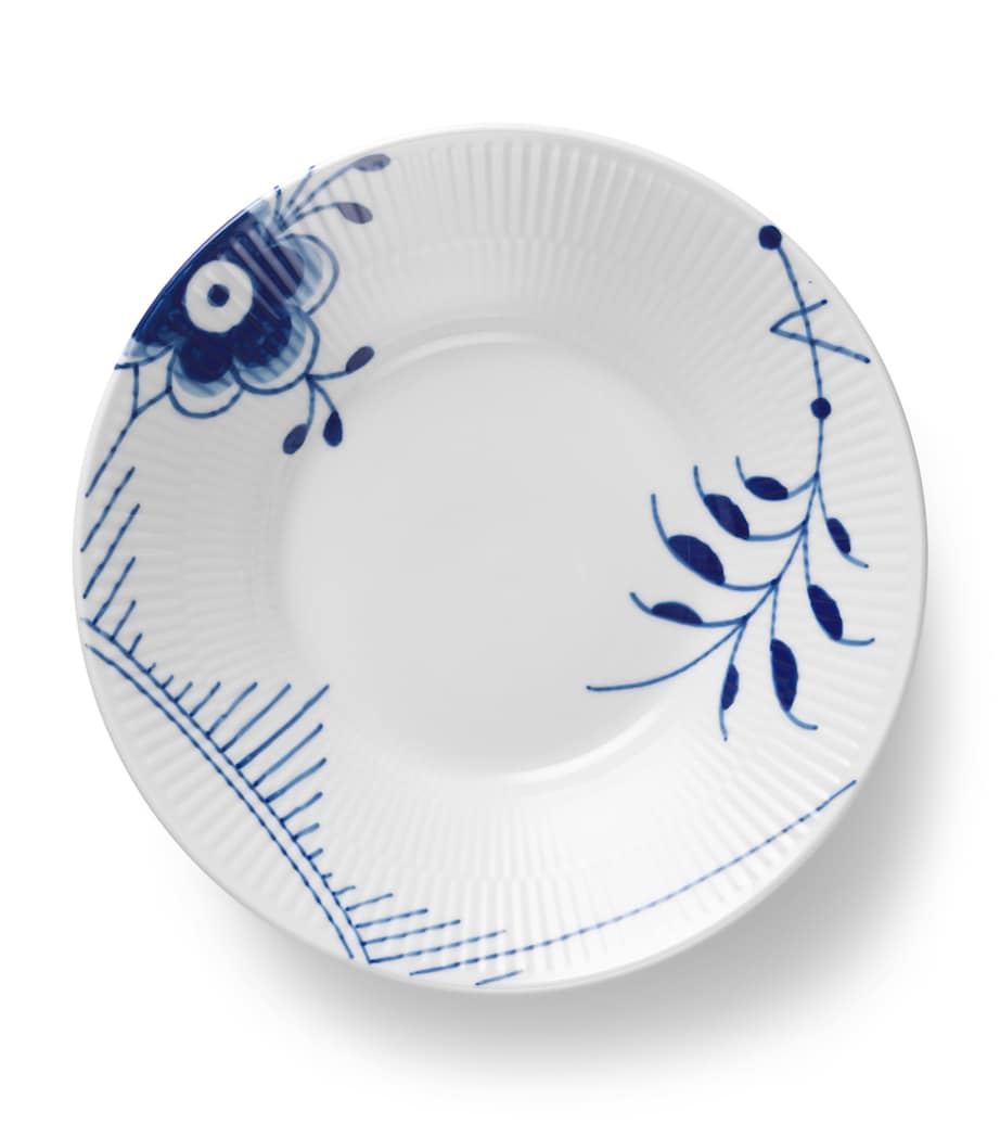 Blue Fluted Mega Bowl (21cm) BLUE Image 3