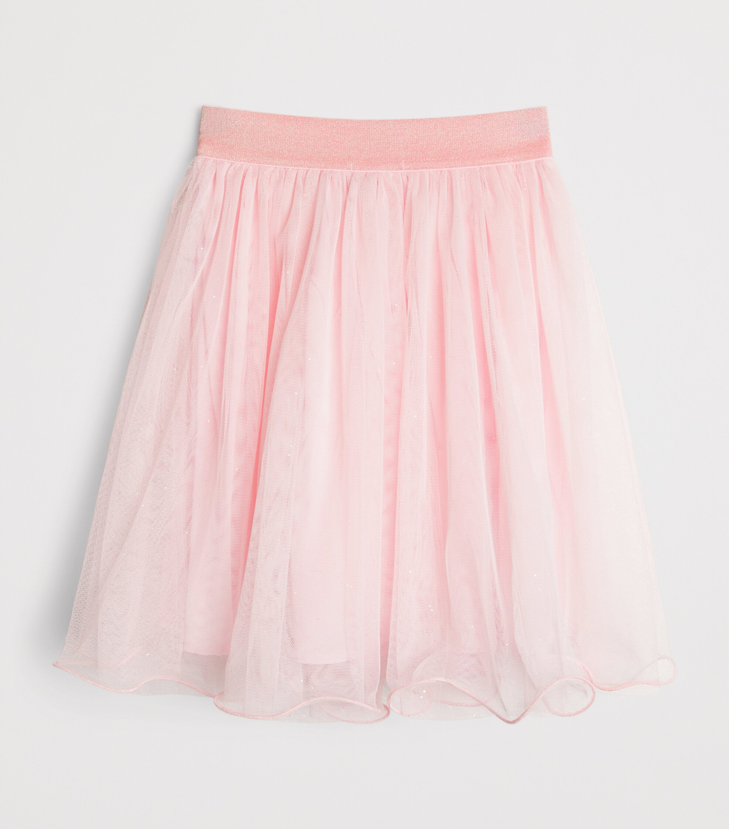 Billieblush Tulle Sparkling Skirt (3-12 Years) Pale Image 2
