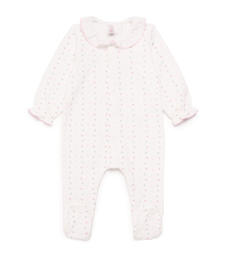 Cotton Printed All-In-One (3-36 Months) MARSHMALLOW/MULTI Image 1