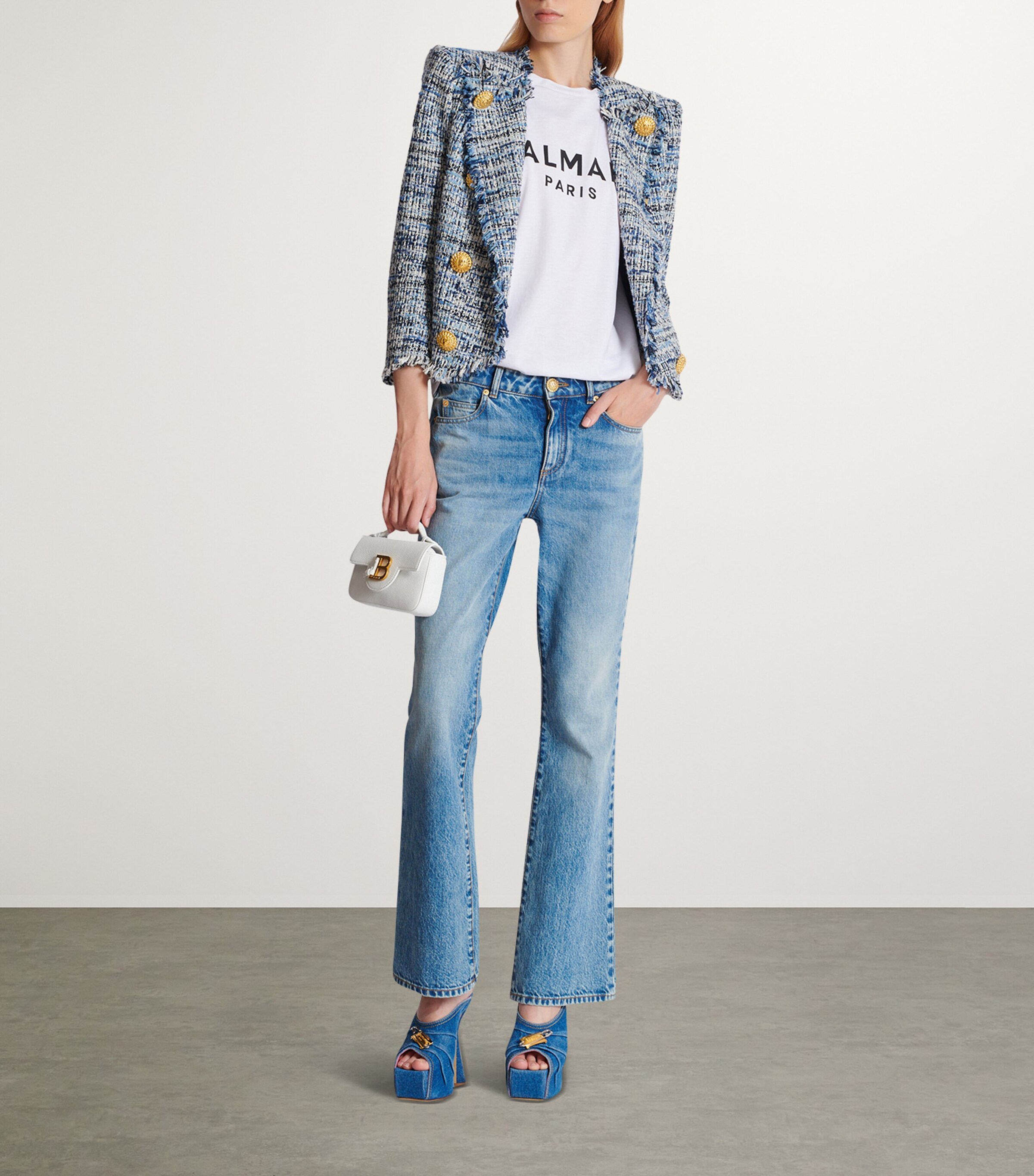 Logo Paris Tank Top GAB BLANC/NOIR Image 8