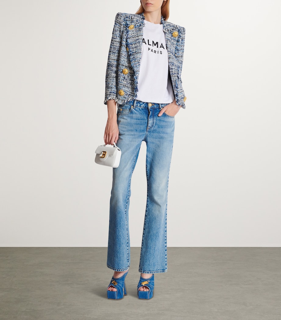 Logo Paris Tank Top GAB BLANC/NOIR Image 8