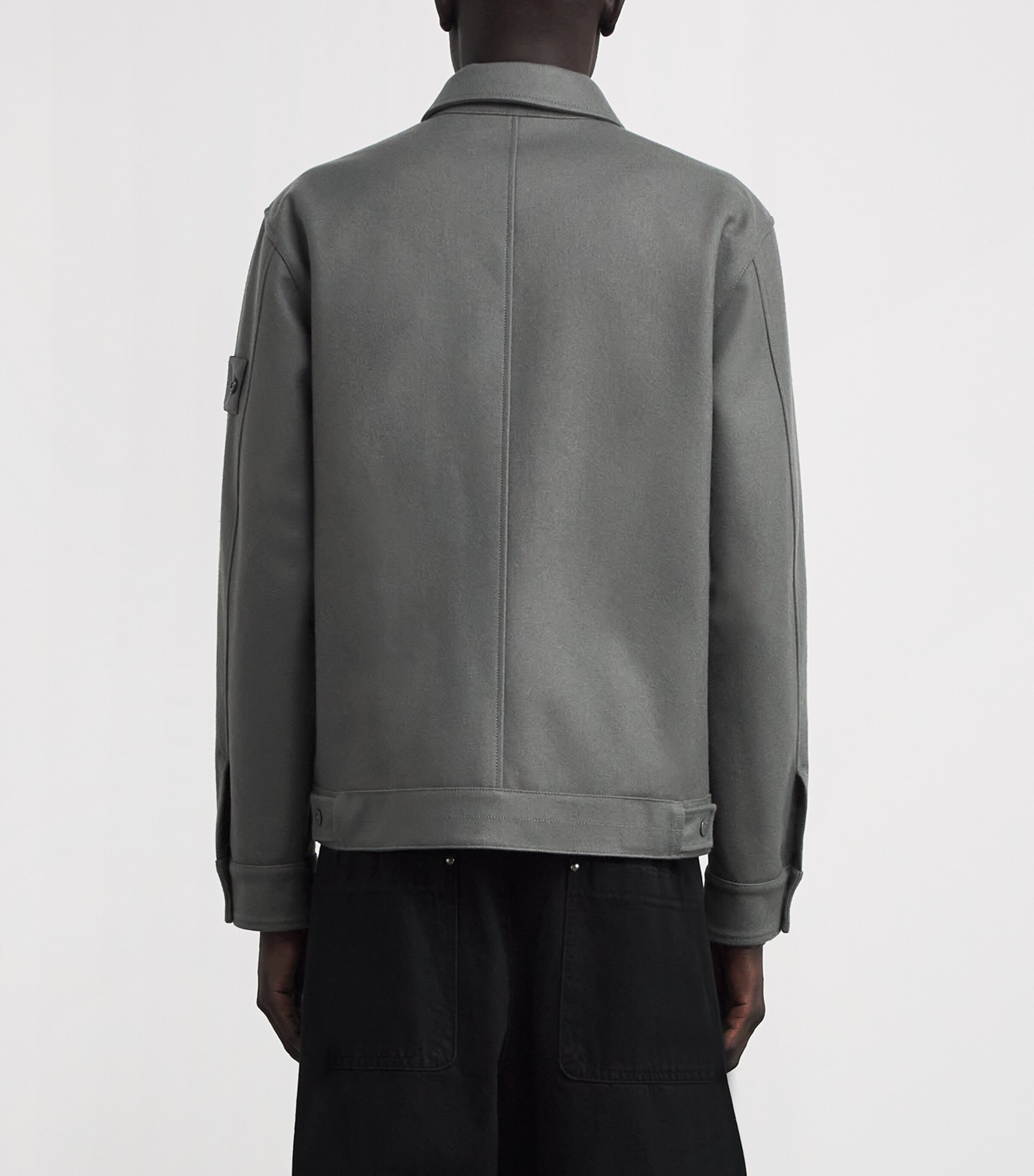 Wool-Blend Jacket V0067 Image 4