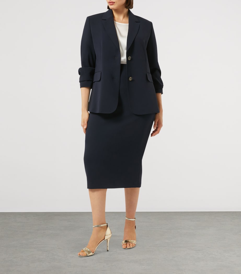 Cady Colonna Midi Pencil Skirt MIDNIGHTBLUE Image 5