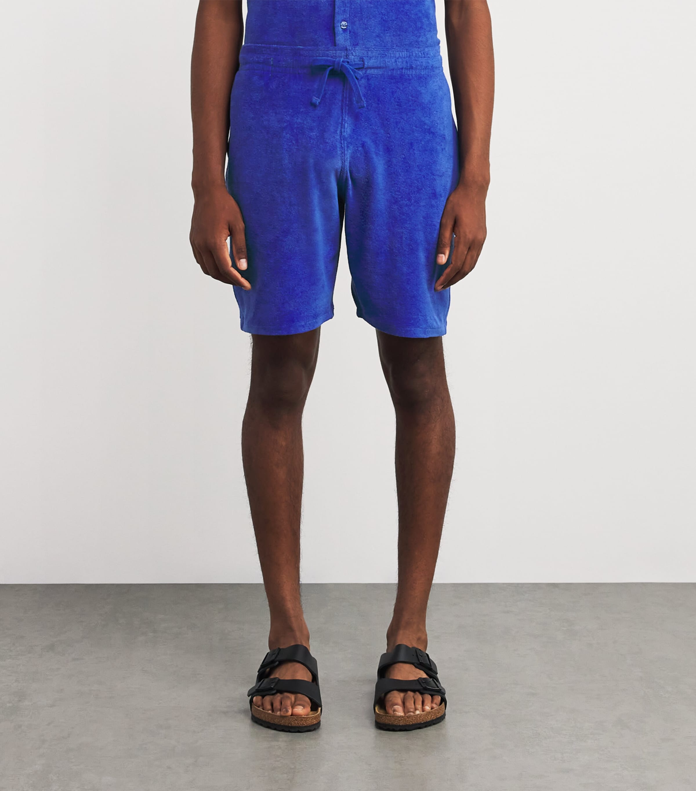 Cotton-Blend Terry Bolide Bermuda Shorts 613-MARRAKECH Image 3