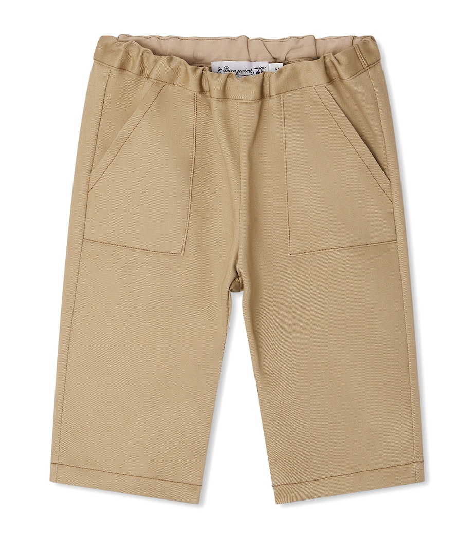 Cotton Carpenter Trousers (6-18 Months) SABLE Image 1