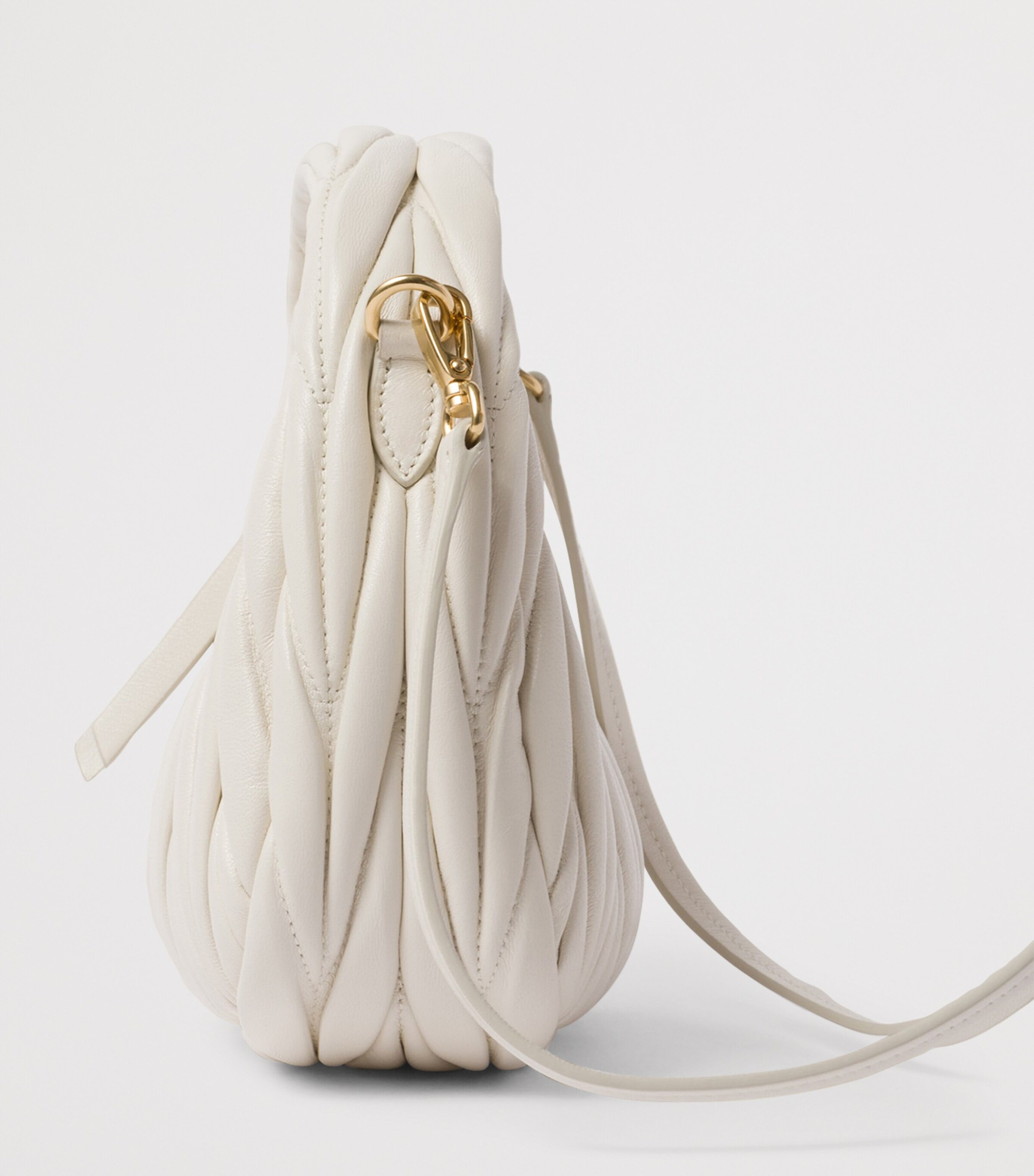 Matelassé Leather Wander Top-Handle Bag F0009 Image 7