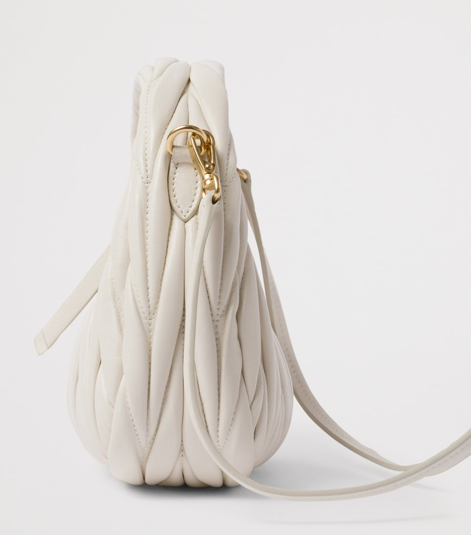 Matelassé Leather Wander Top-Handle Bag F0009 Image 7