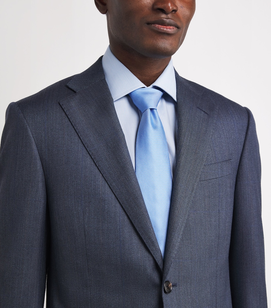 Cotton Stripe Shirt 03 LIGHT BLUE Image 6