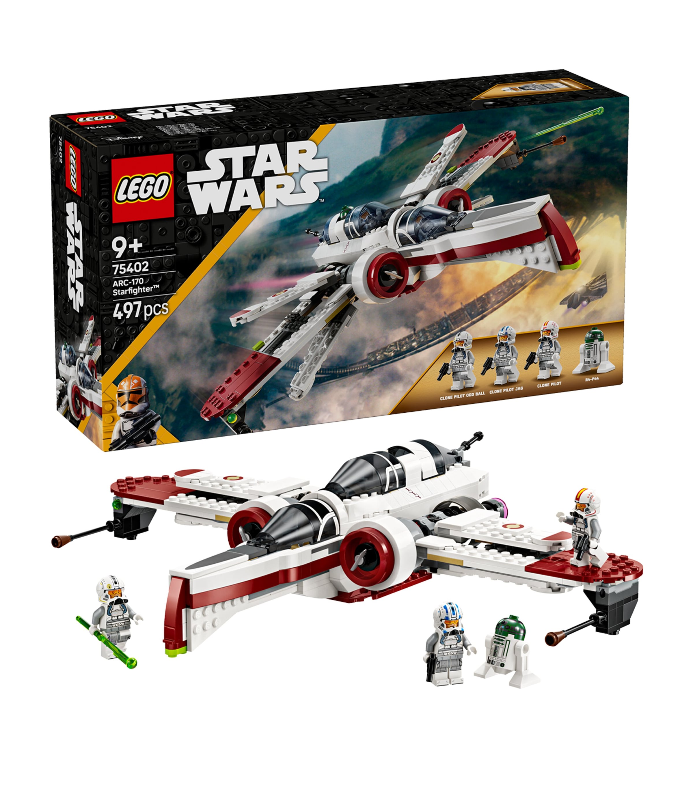 Star Wars ARC-170 Starfighter Set 75402 MULTI Image 2