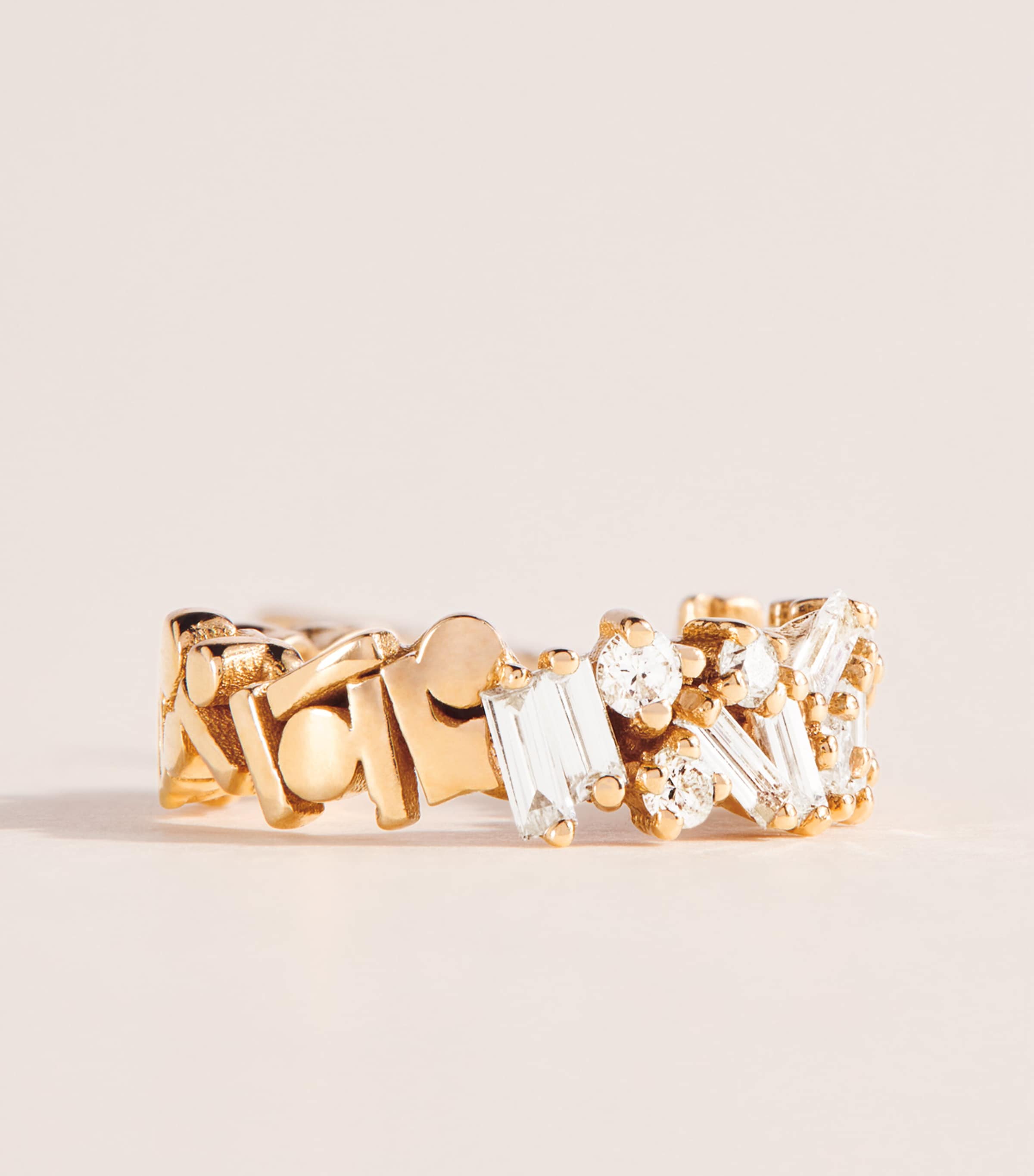 Suzanne Kalan Rose Gold and Diamond Classic Fireworks Hoop Earrings Rg/wd Image 4