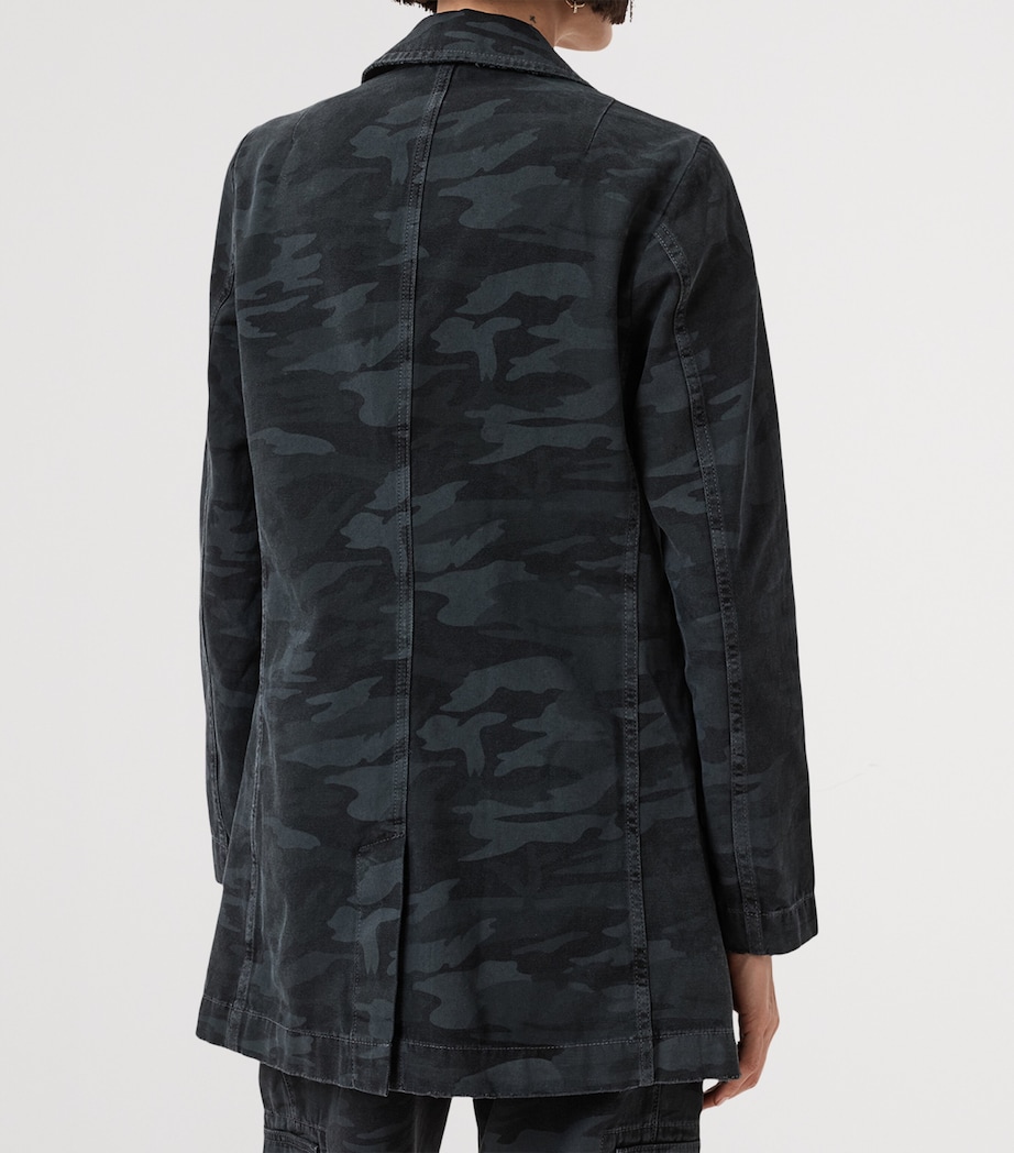 Denim Aleida Blazer CAMO INK BLUE Image 6