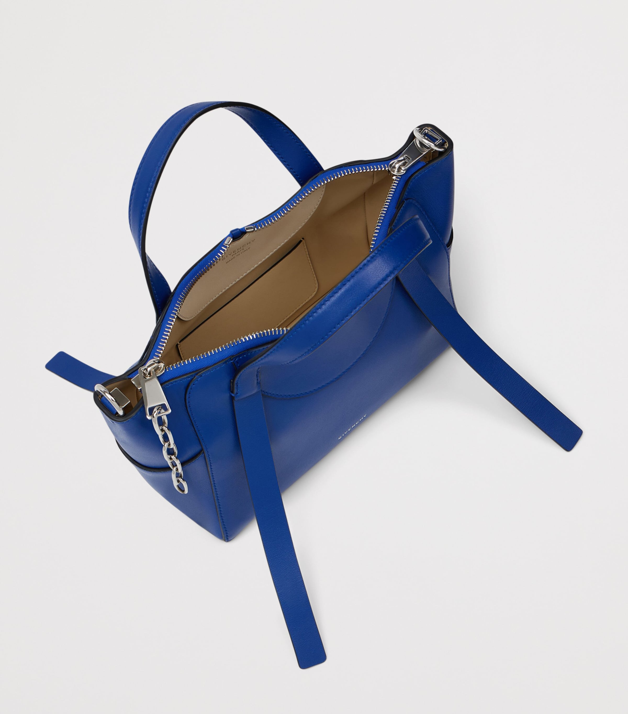 Givenchy Small Leather Snatch Top-Handle Bag Image 4