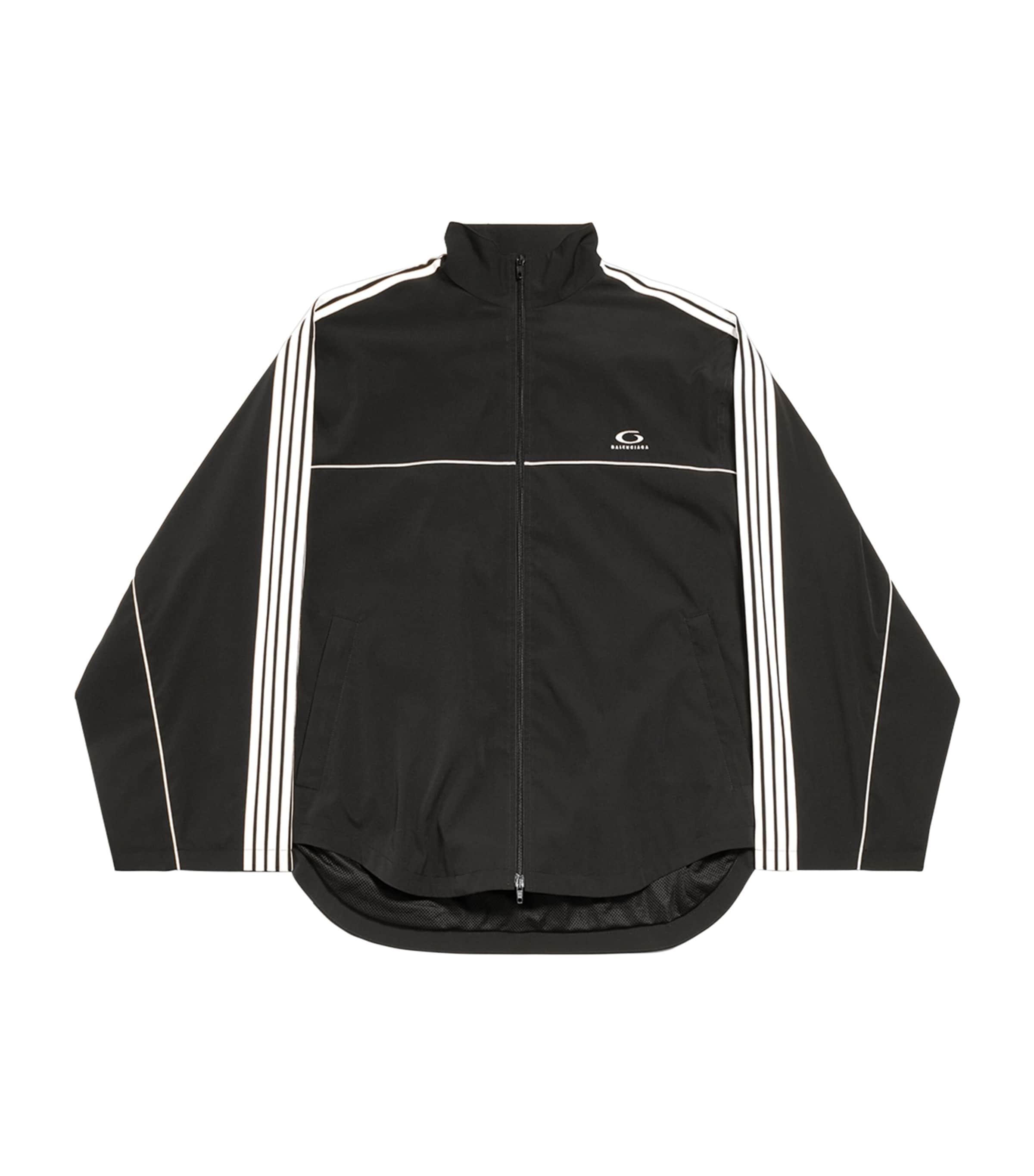 Balenciaga Technical Oversized Track Jacket | Harrods US Balenciaga Technical Oversized Track Jacket | Harrods US