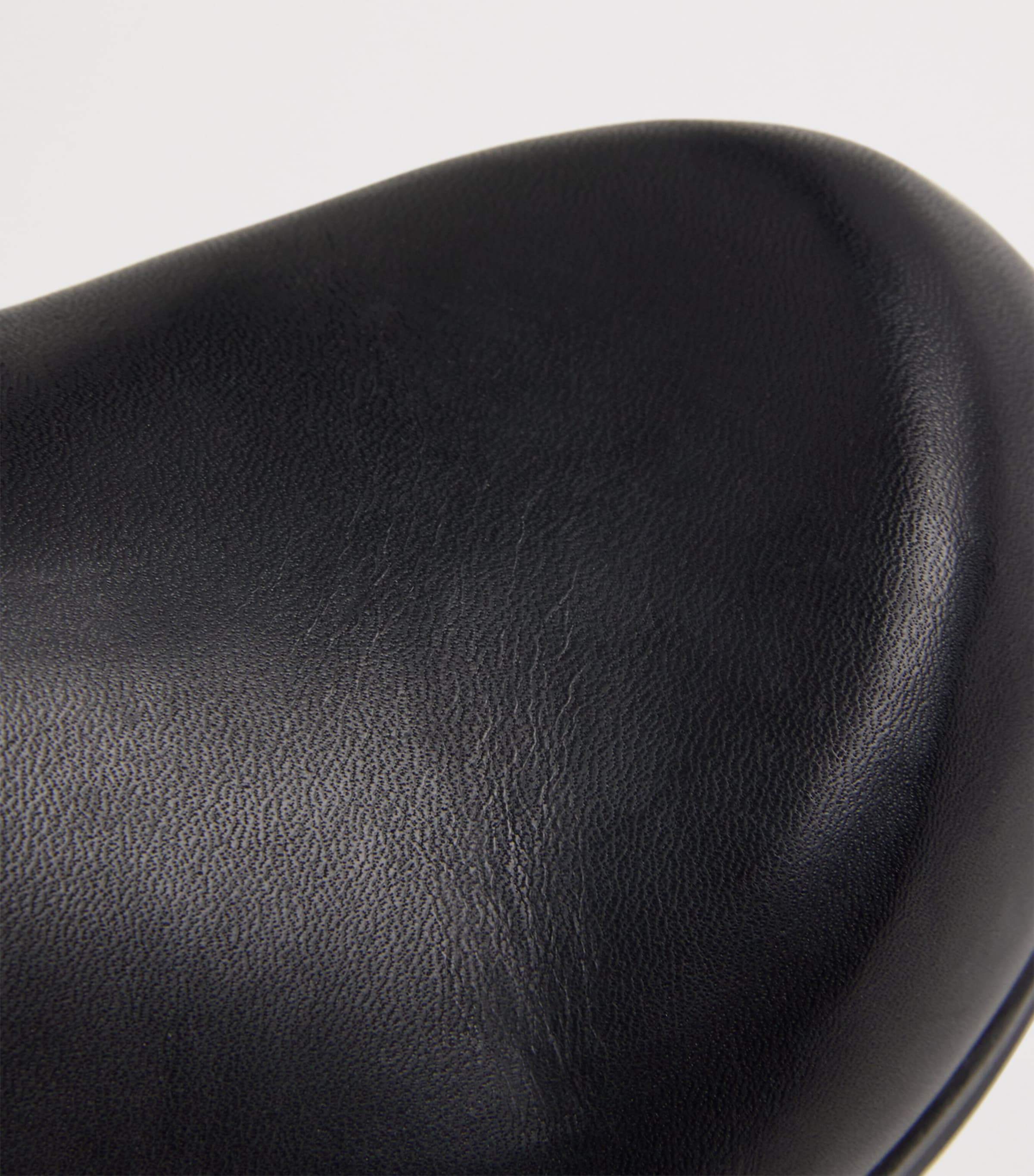 Leather Granola Mules BLACK/ 09 Image 7