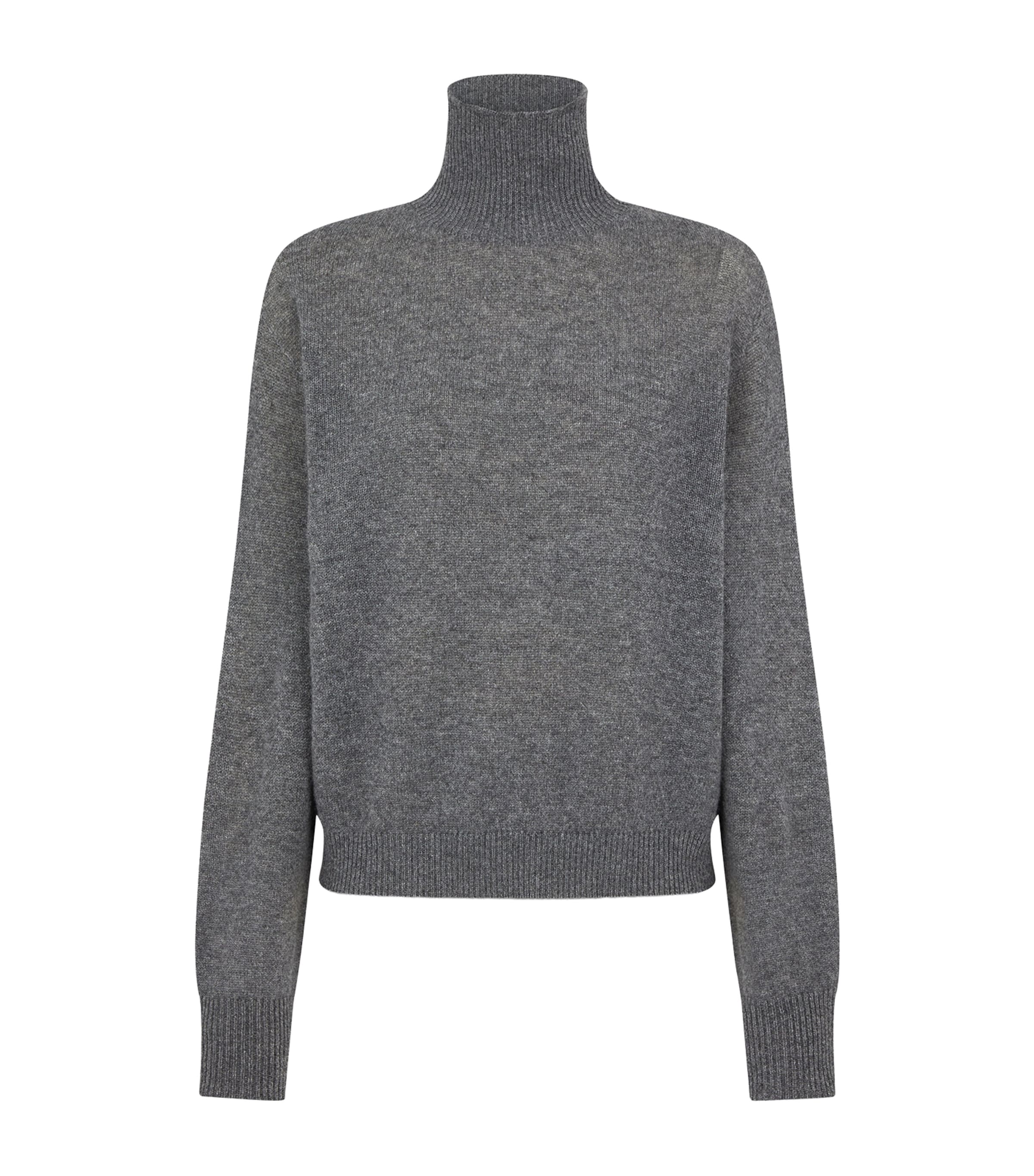 TOM FORD Womens Cashmere Rollneck Sweater Tav Image 1