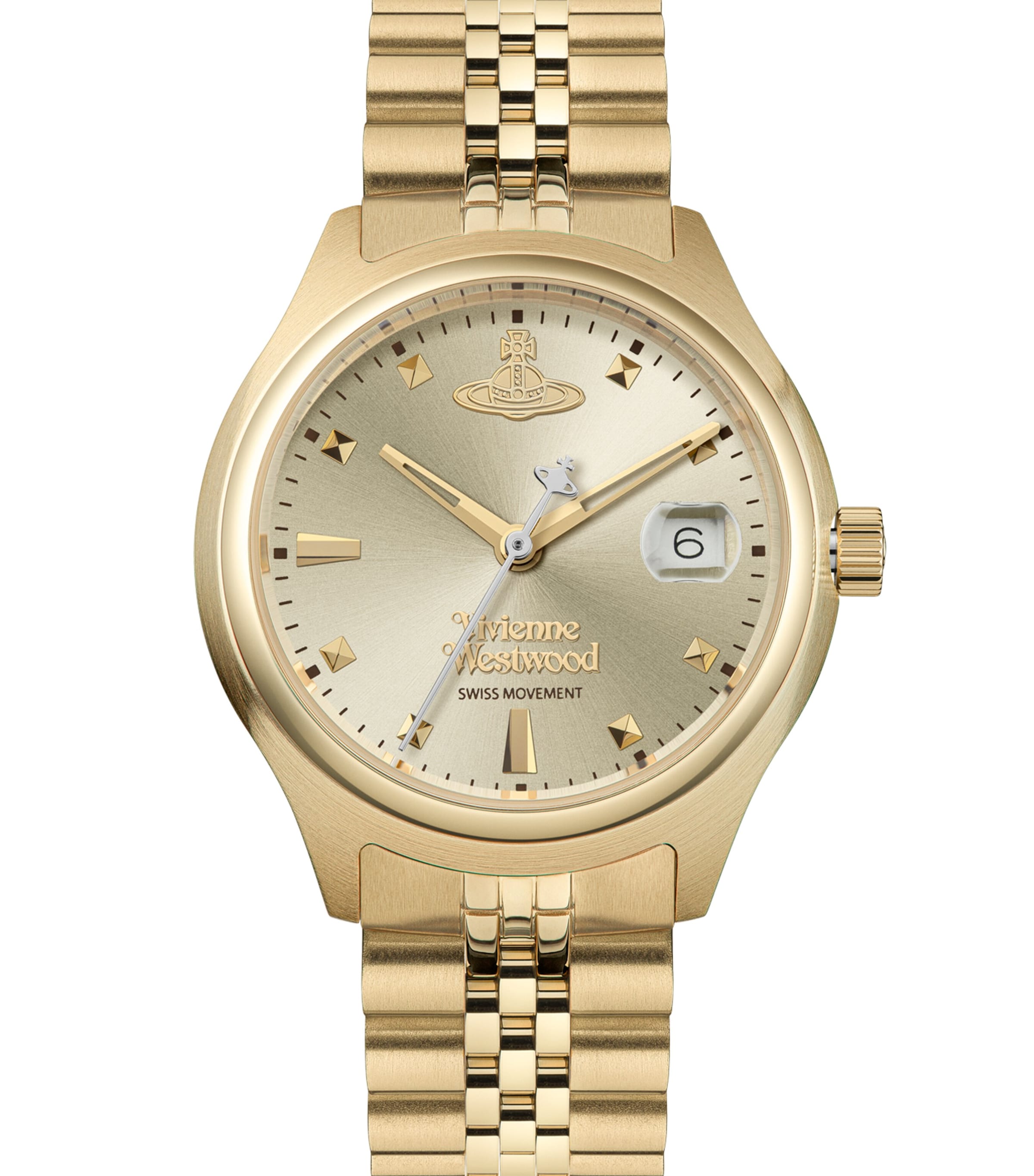 Vivienne Westwood Stainless Steel Little Camberwell Watch 29mm Chmpgne Gld Image 1