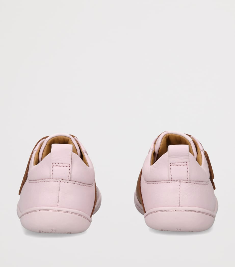 Camper Leather Cat-Detail Sneakers Pink Comb Image 4