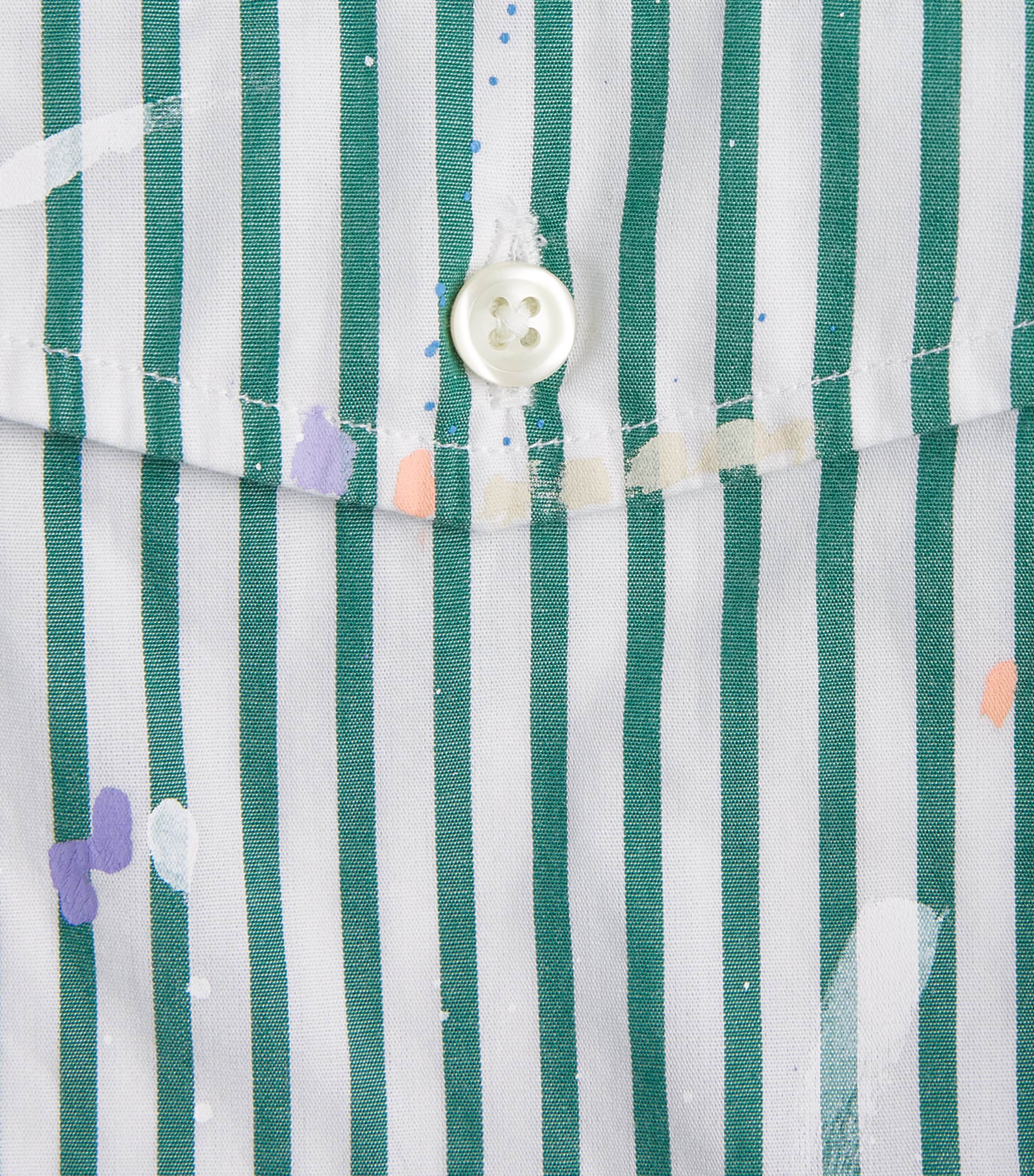 Cotton Paint Splatter Shirt MULTI Image 5