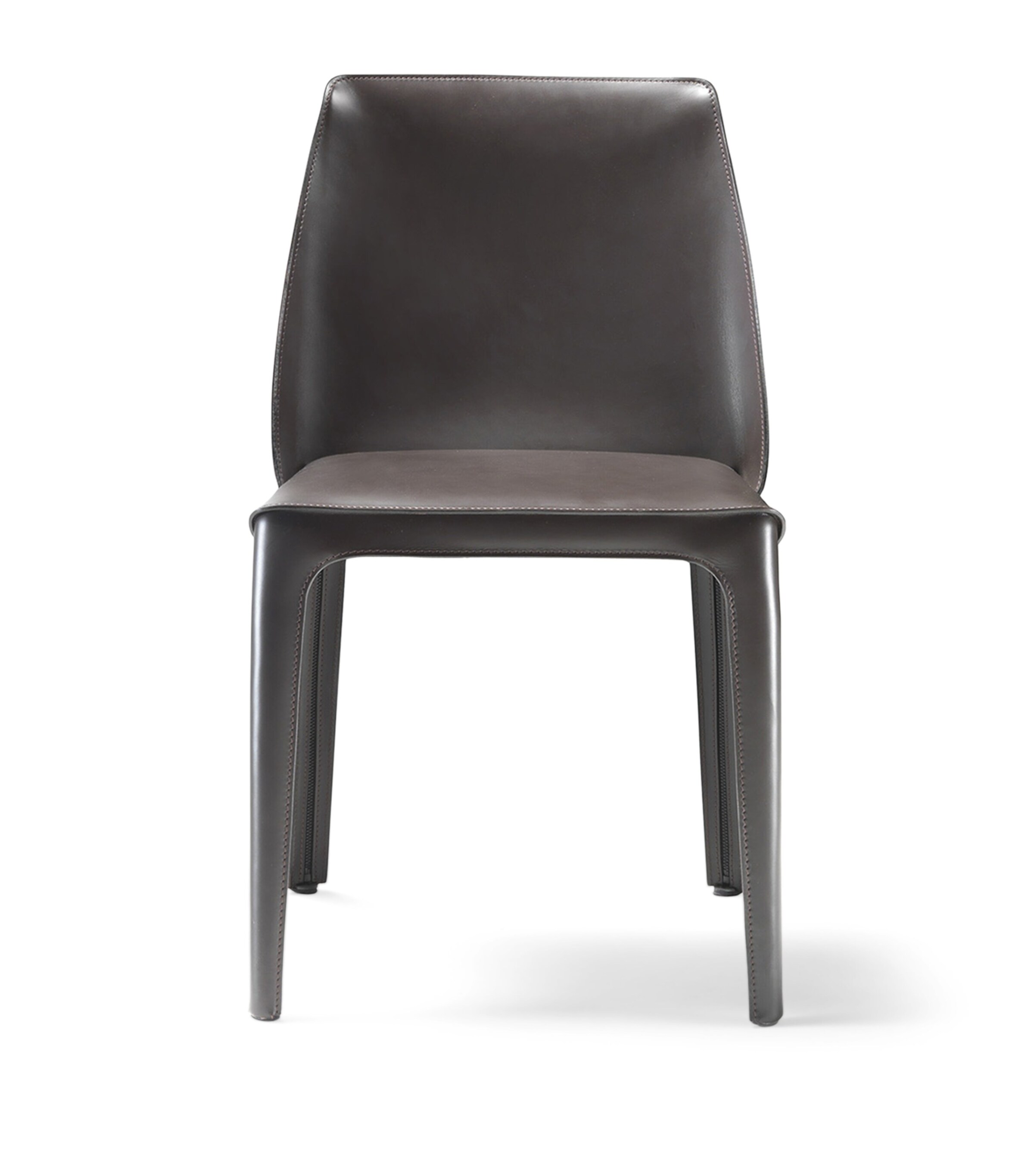 Leather Isabel Chair GREY Image 3