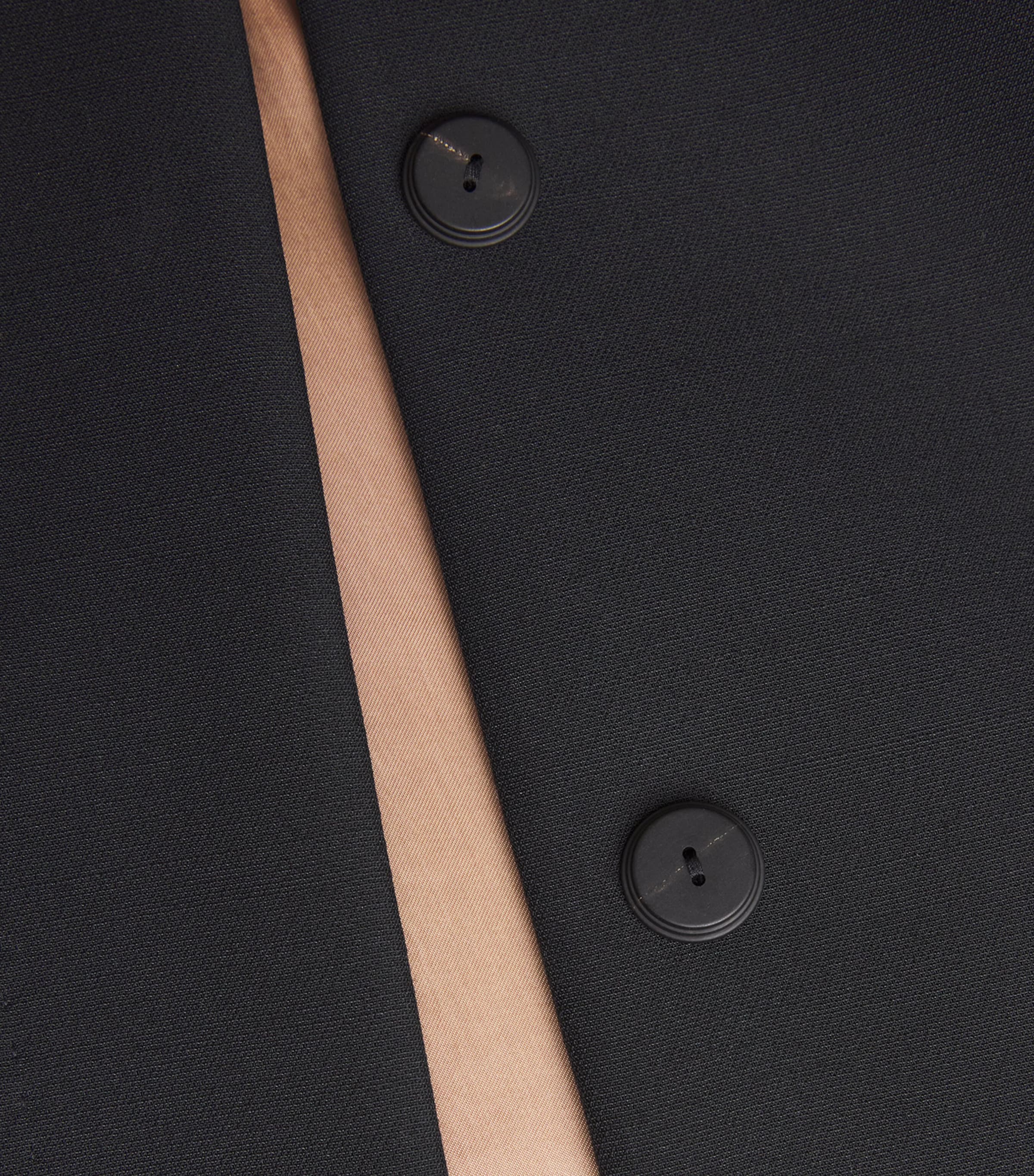 Wool-Silk Atelier Coat BLACK Image 5