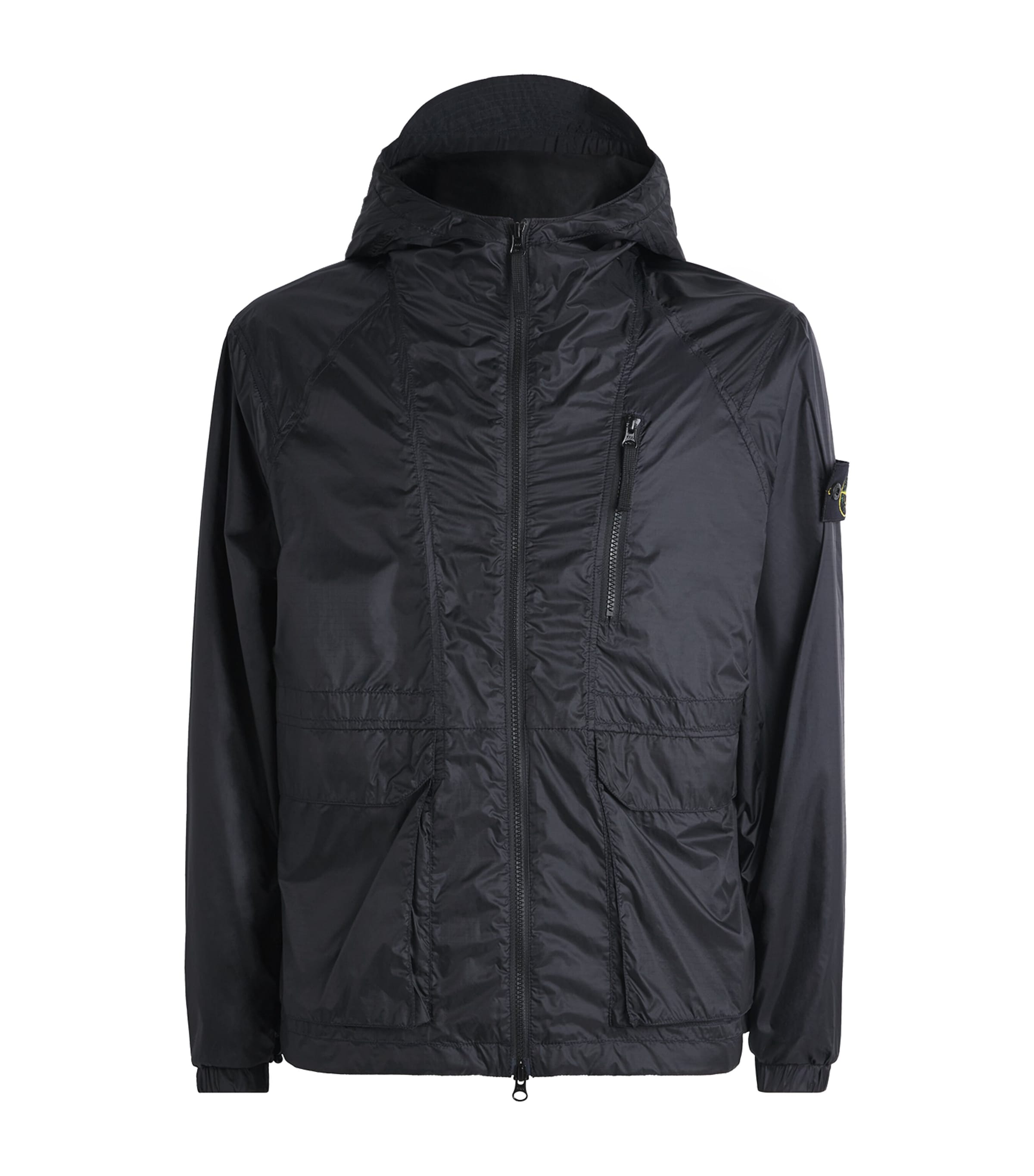 Stone Island Mens Ripstop Hooded Jacket Image 1