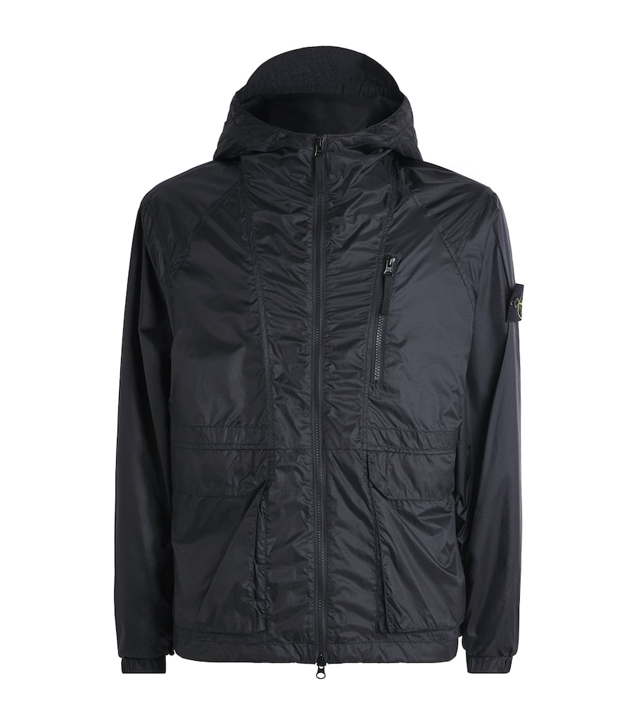 Stone Island Mens Ripstop Hooded Jacket Image 1