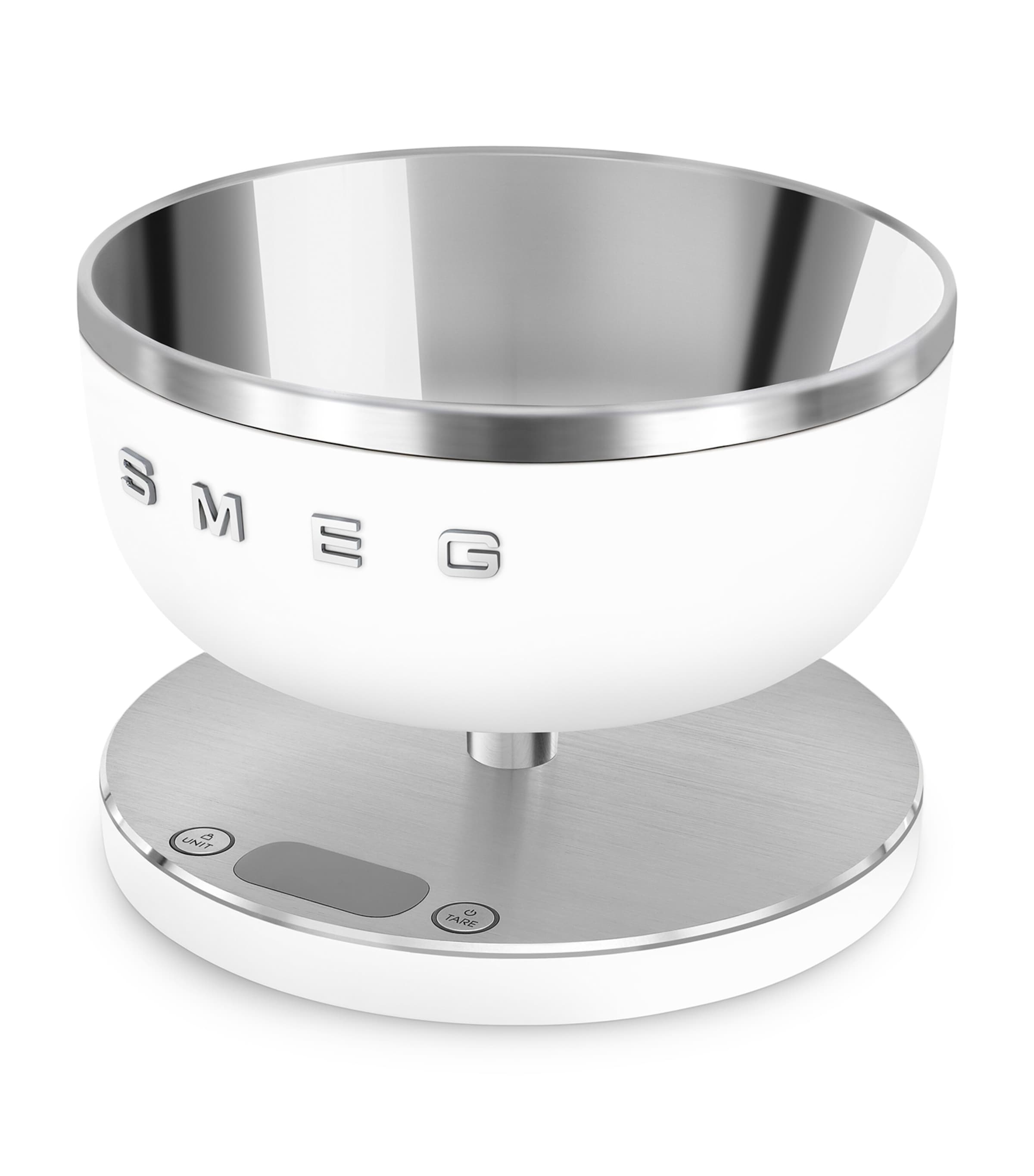 Smeg Rechargeable Digital Kitchen Scales Matte White Image 4