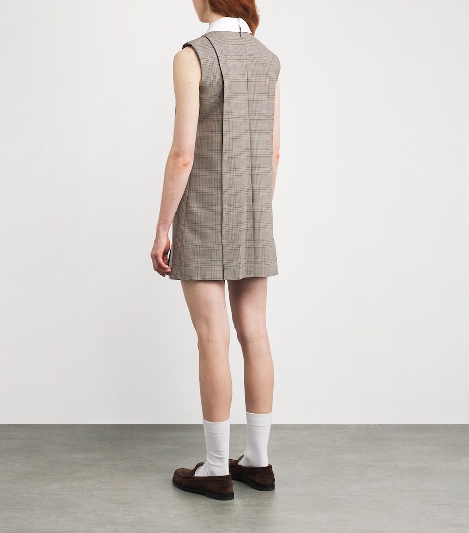 Check Mini Dress MULTICOLORED Image 3