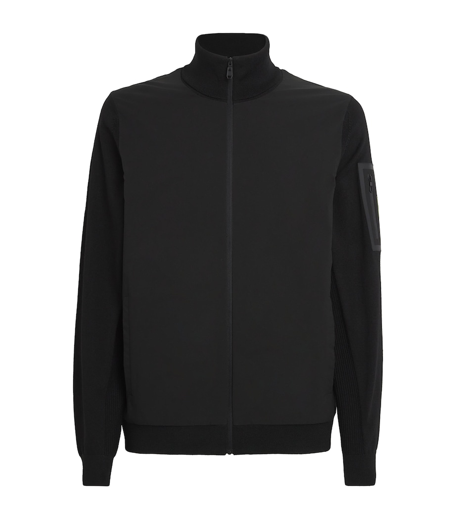 Momentum Zip-Up Jacket 001 BLACK Image 1
