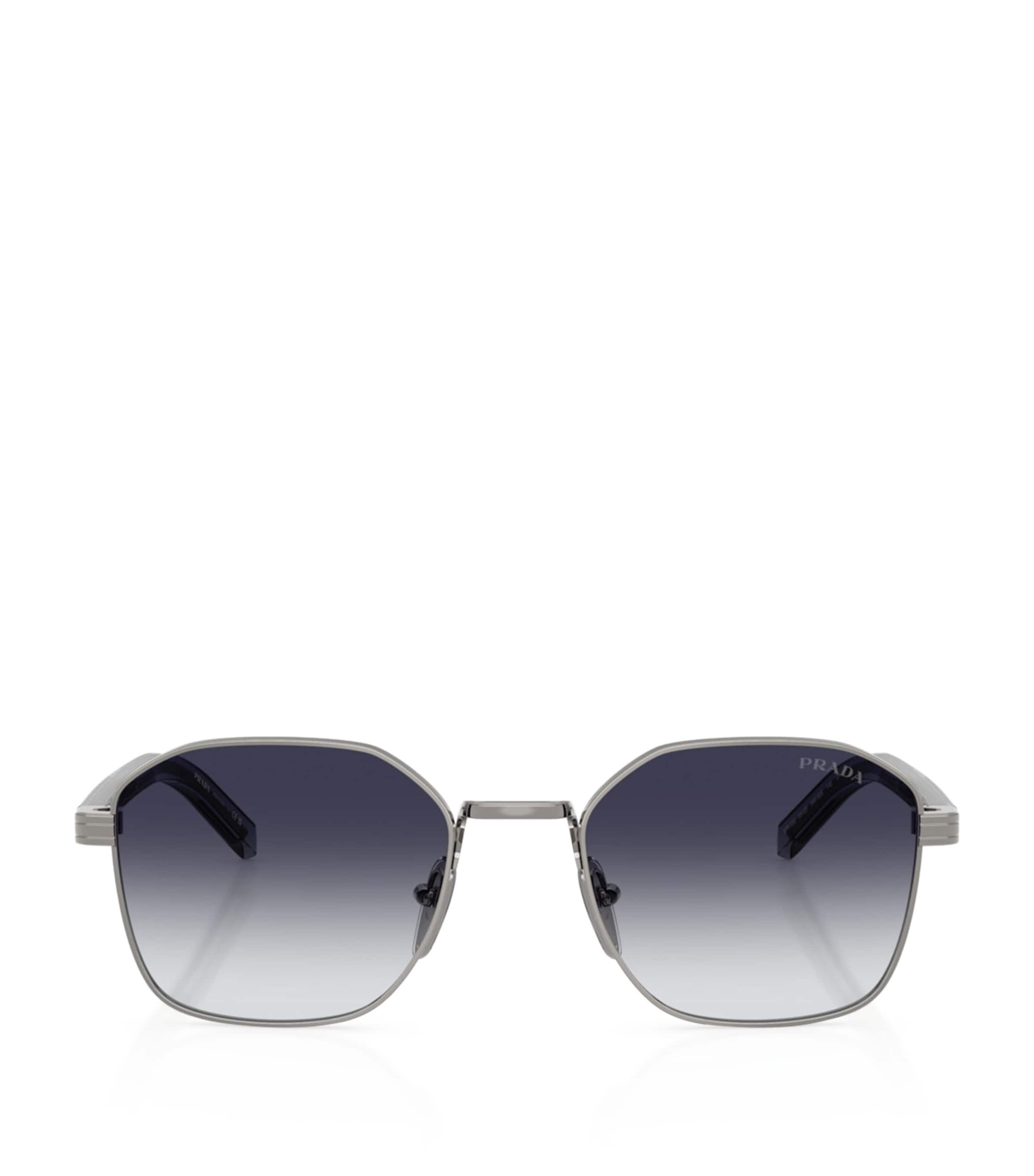Metal Geometric Sunglasses 5AV90S Image 1