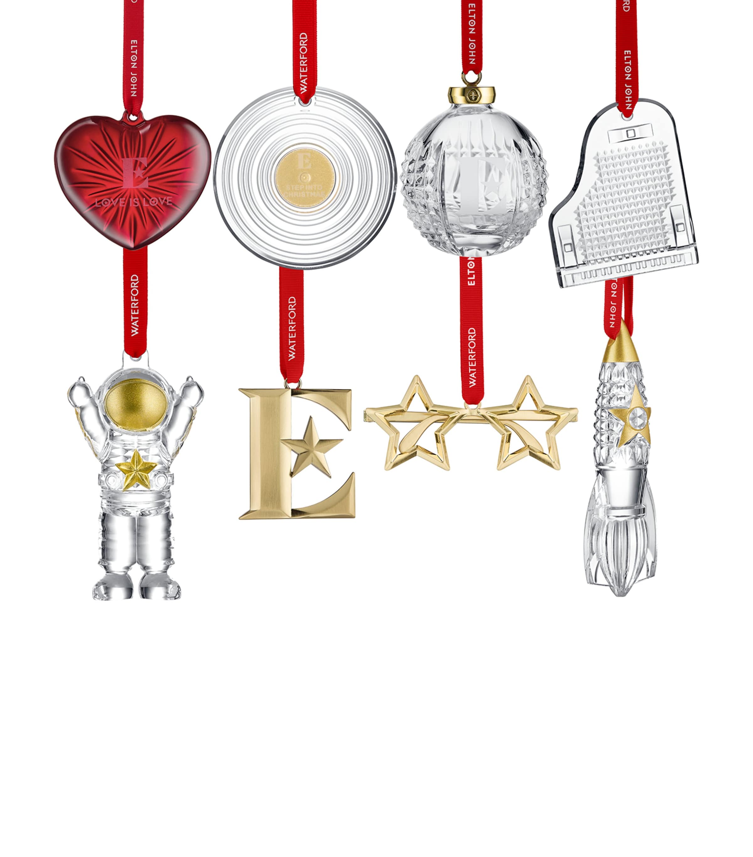 Elton John Ornament Set MULTI Image 1