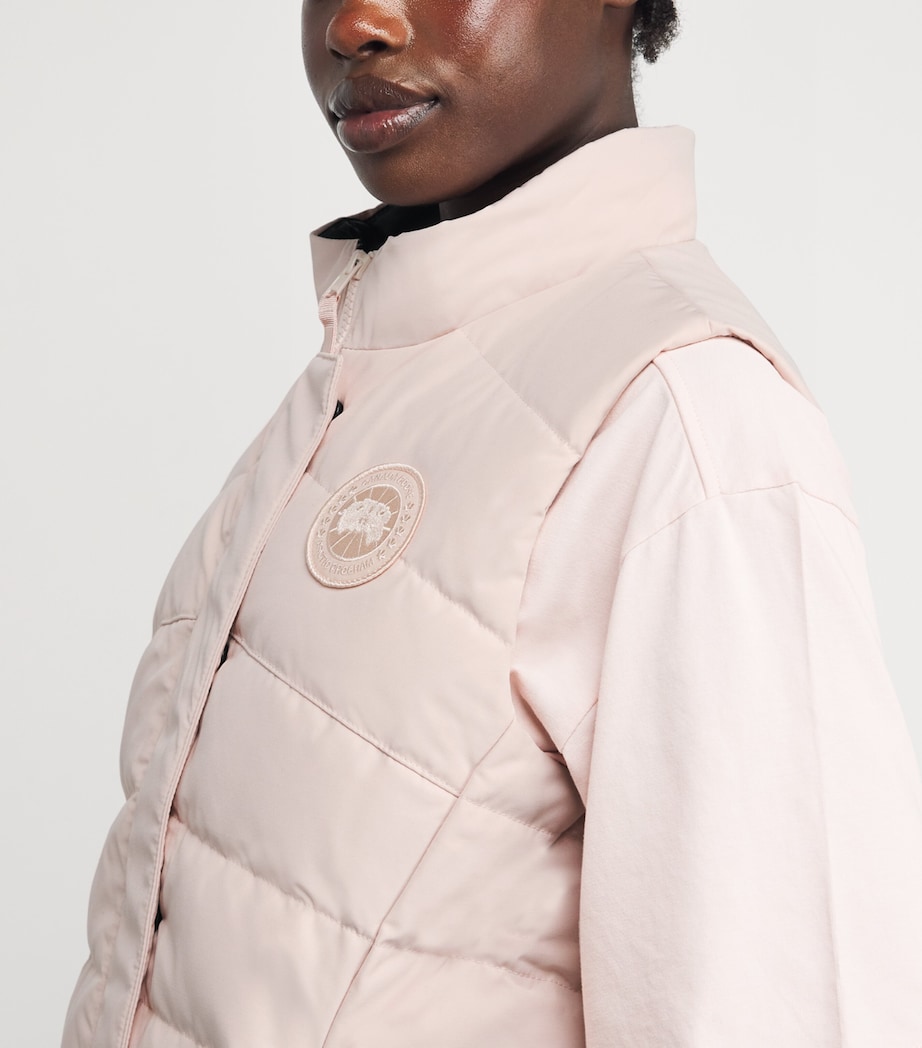 Down-Filled Freestyle Crew Gilet VINTAGE ROSE Image 6