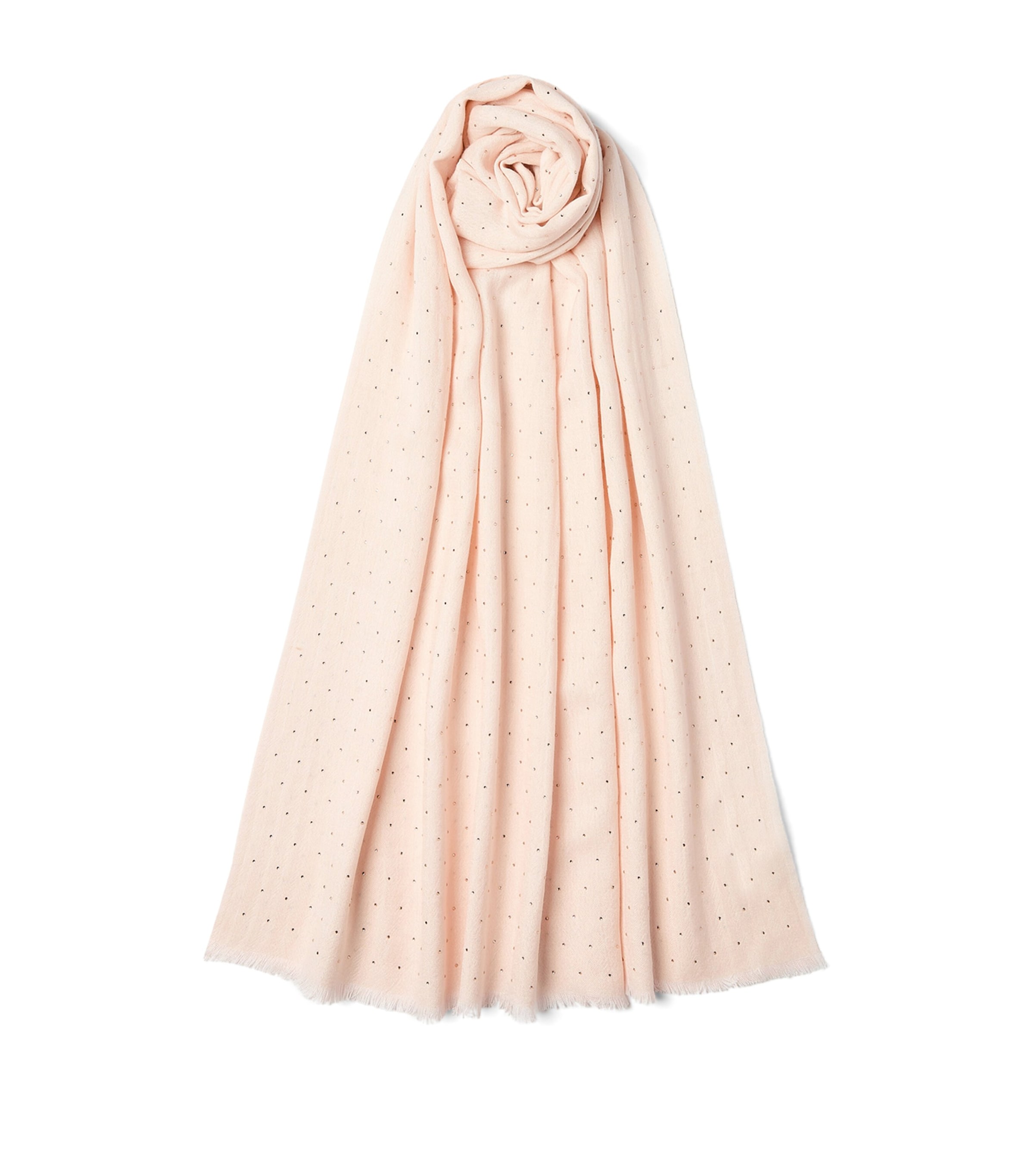 Marella Modal-Wool Embellished Scarf Powder Image 1