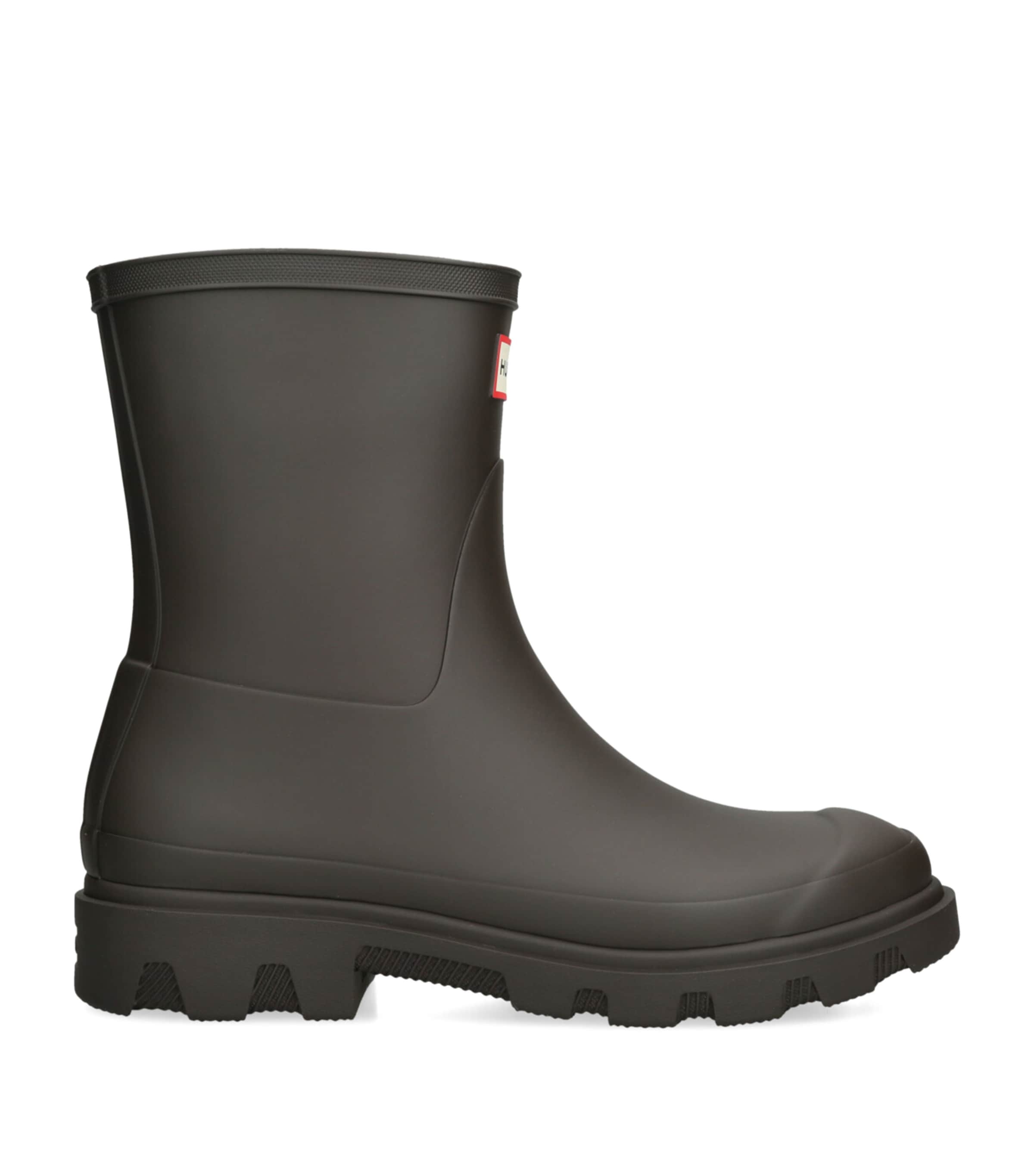 Hunter Downpour Short Wellington Boots In Black