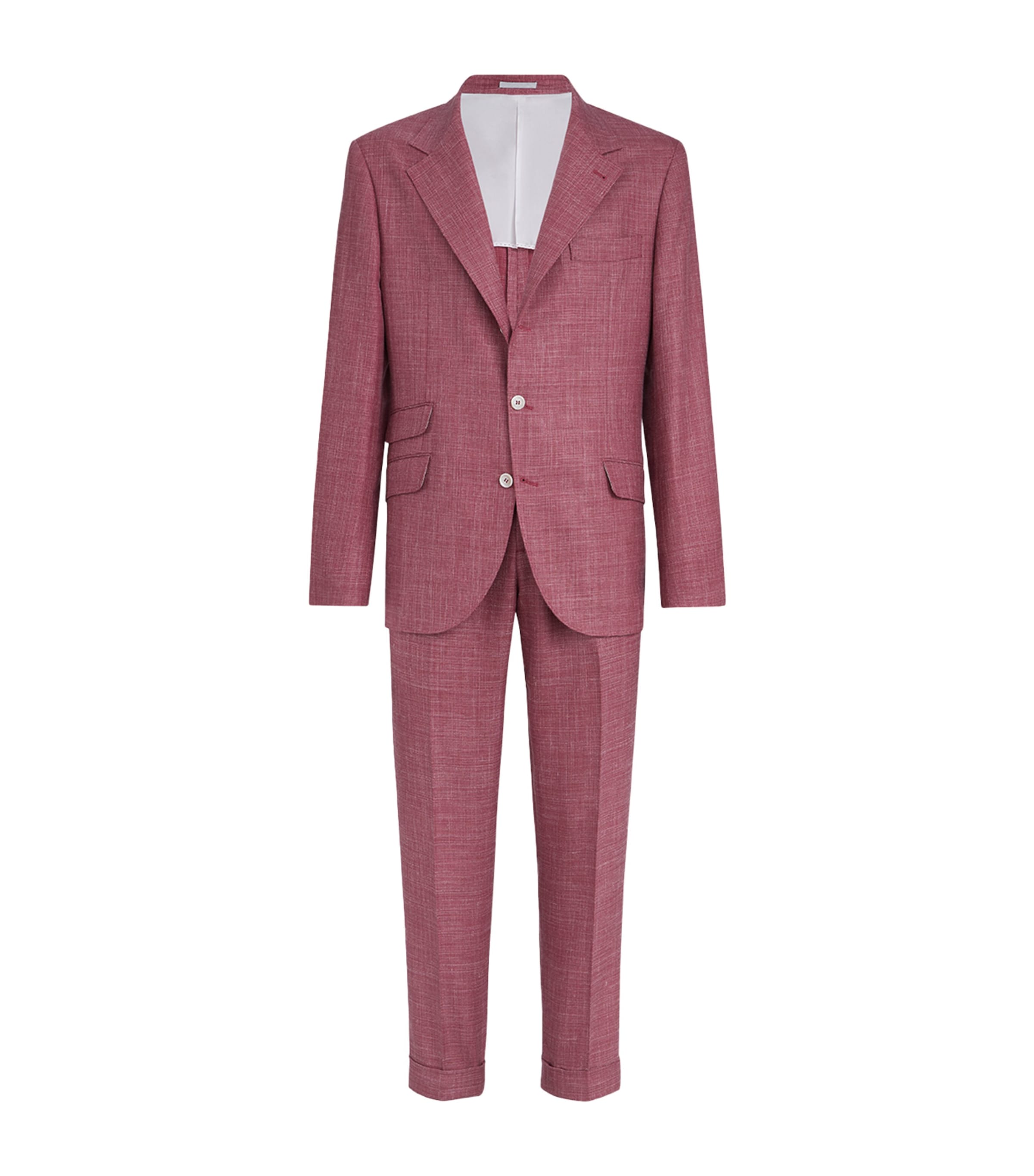 Brunello Cucinelli ウールシルクカシミヤ　48 スーツ Wool and silk blazer for Man in Navy Blue | Brunello Cucinelli