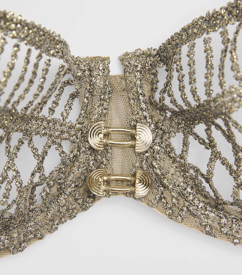 Stardust Dream Half-Cup Bra NILE GREEN Image 4