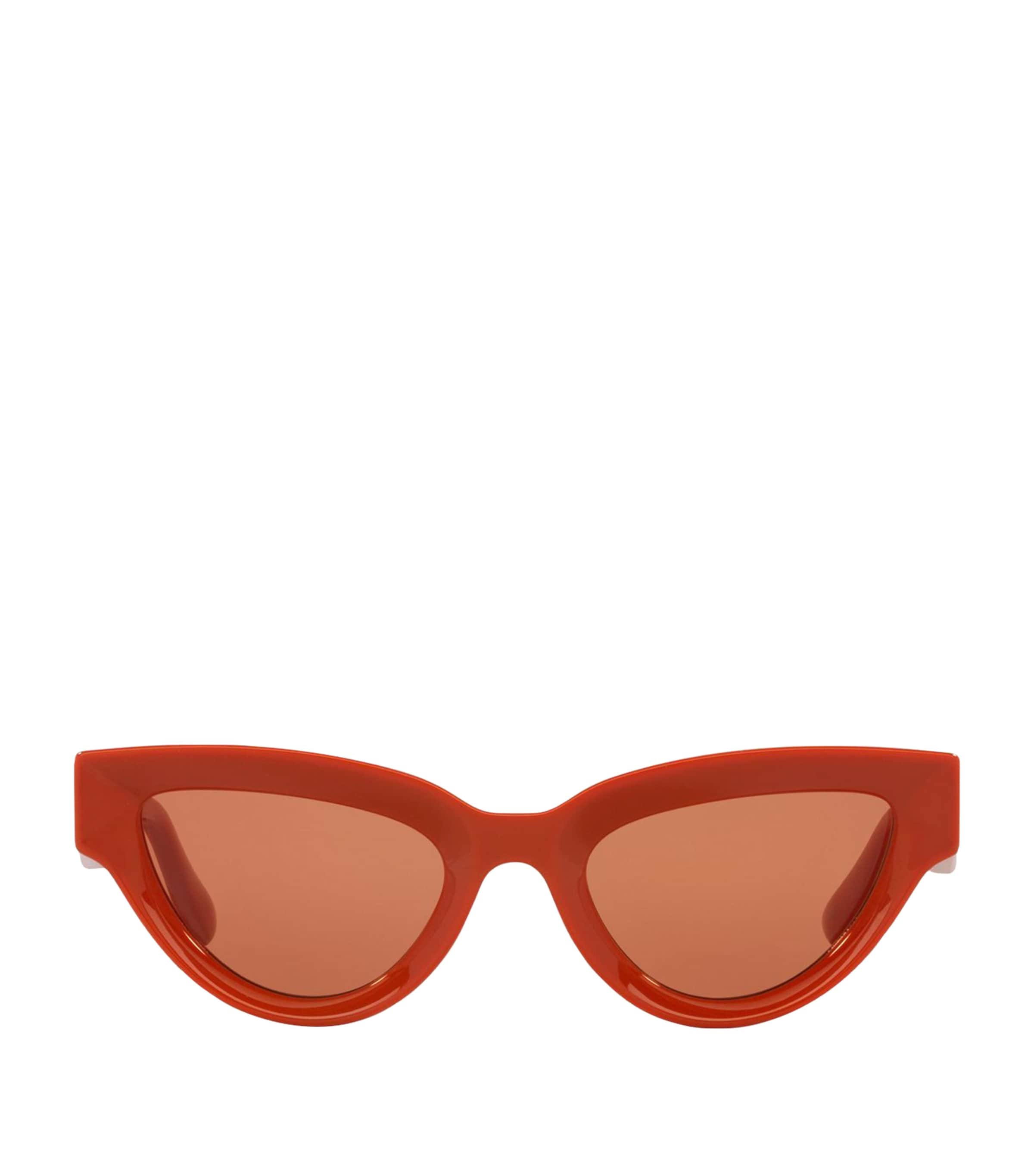 Bottega Veneta Injected 06j000413 Sunglasses In Orange