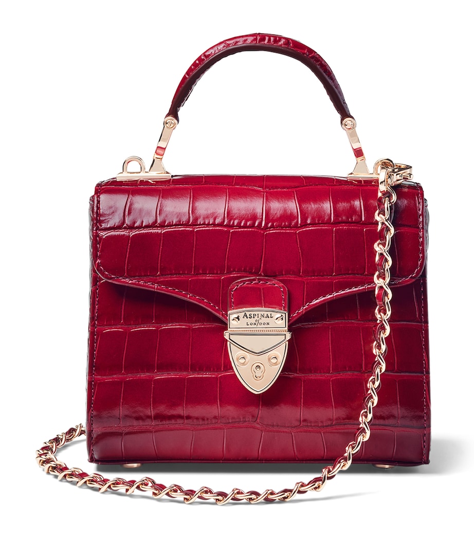 Mini Mayfair Top-Handle Bag CHERRY Image 1
