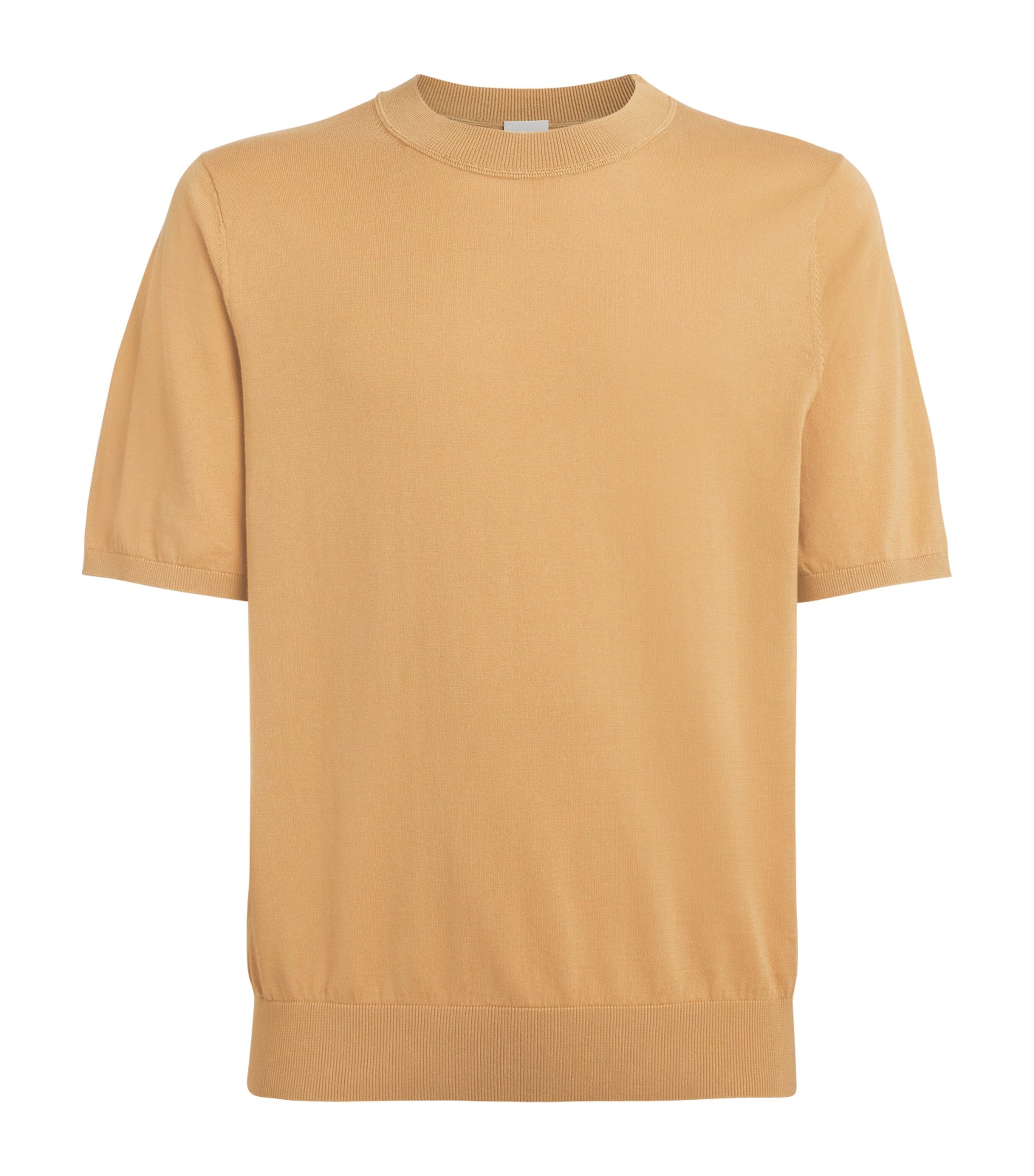 Paul Smith Mens Cotton Knitted T-Shirt Image 1