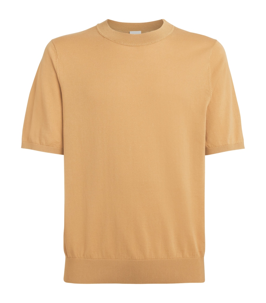 Paul Smith Mens Cotton Knitted T-Shirt Image 1