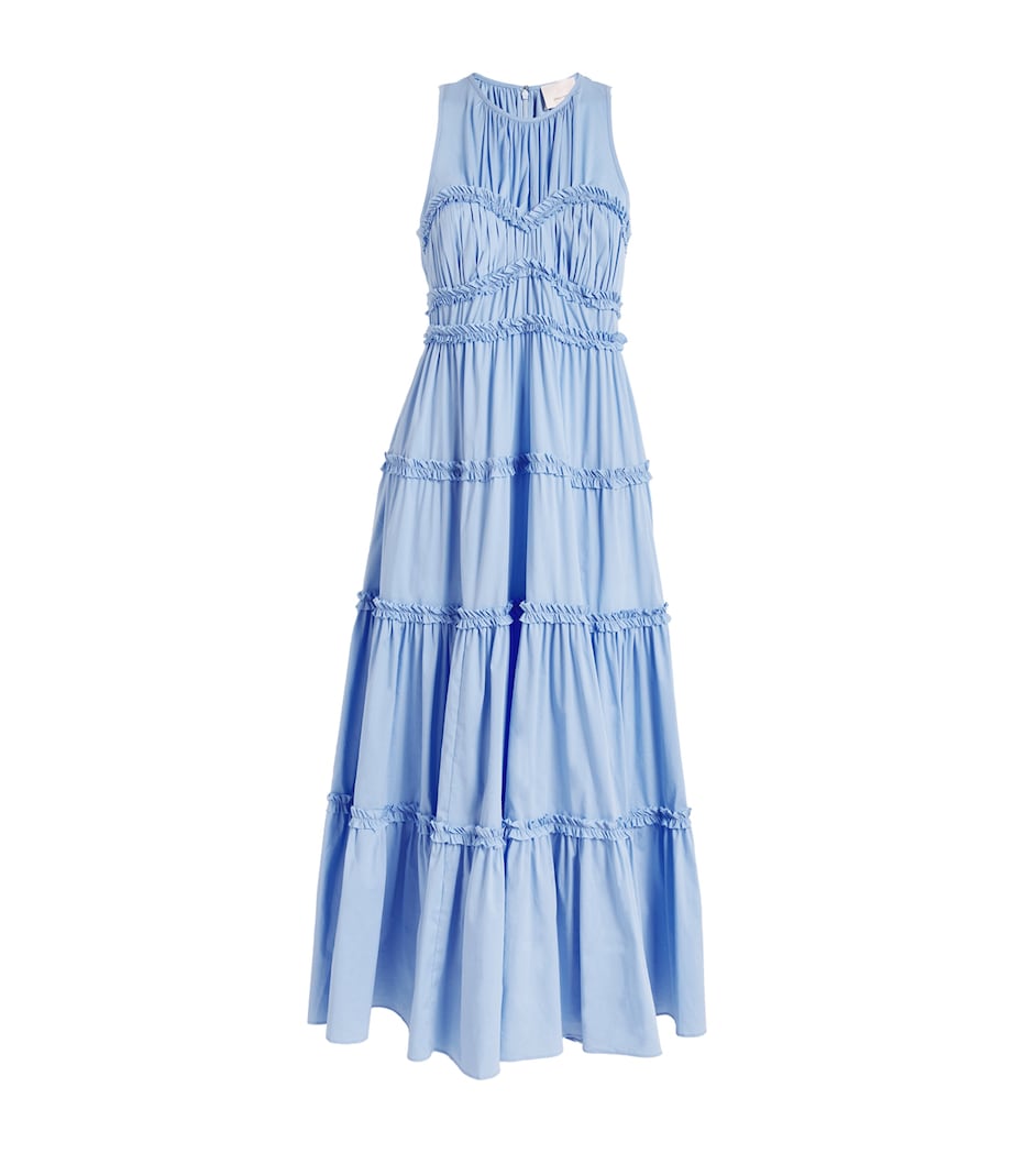 Tiered Sirinna Midi Dress BLUE HYDRANGEA Image 1