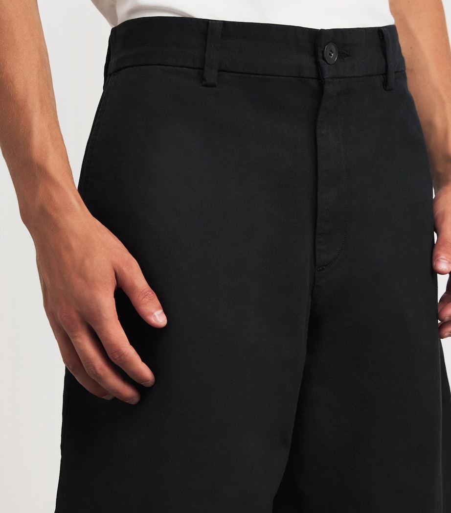 Cotton Cosmo Shorts BLACK Image 6