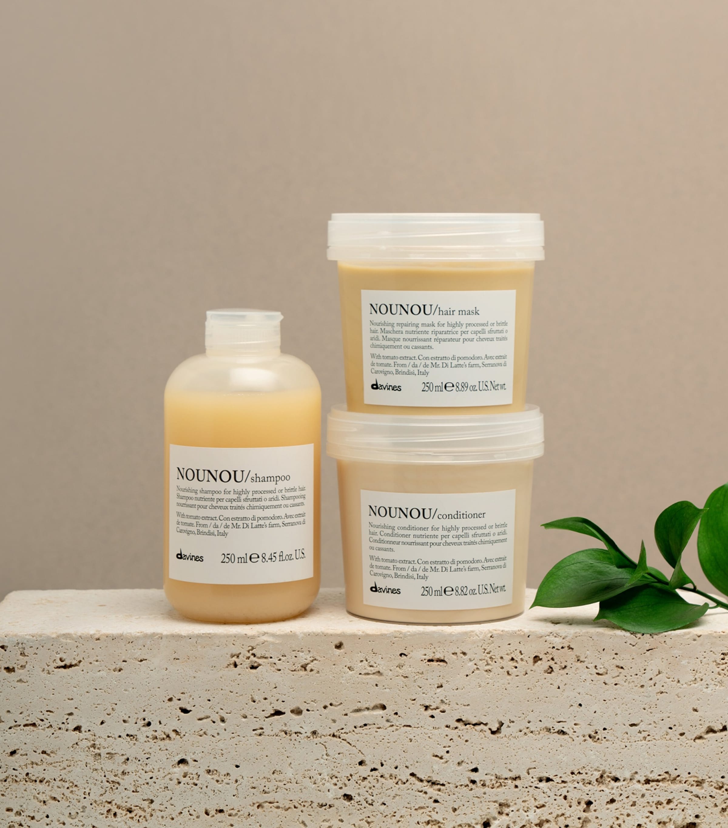 Nounou Hair Mask (250ml) NO COLOUR Image 3